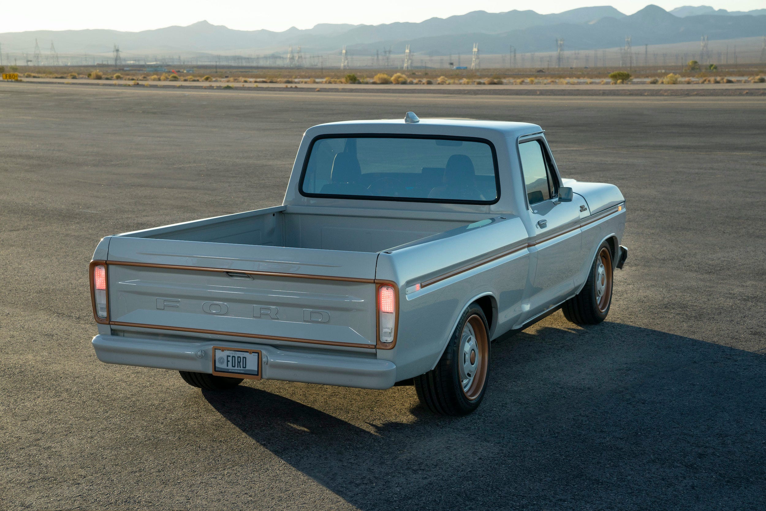 Electric F-100 Eluminator concept pickup.