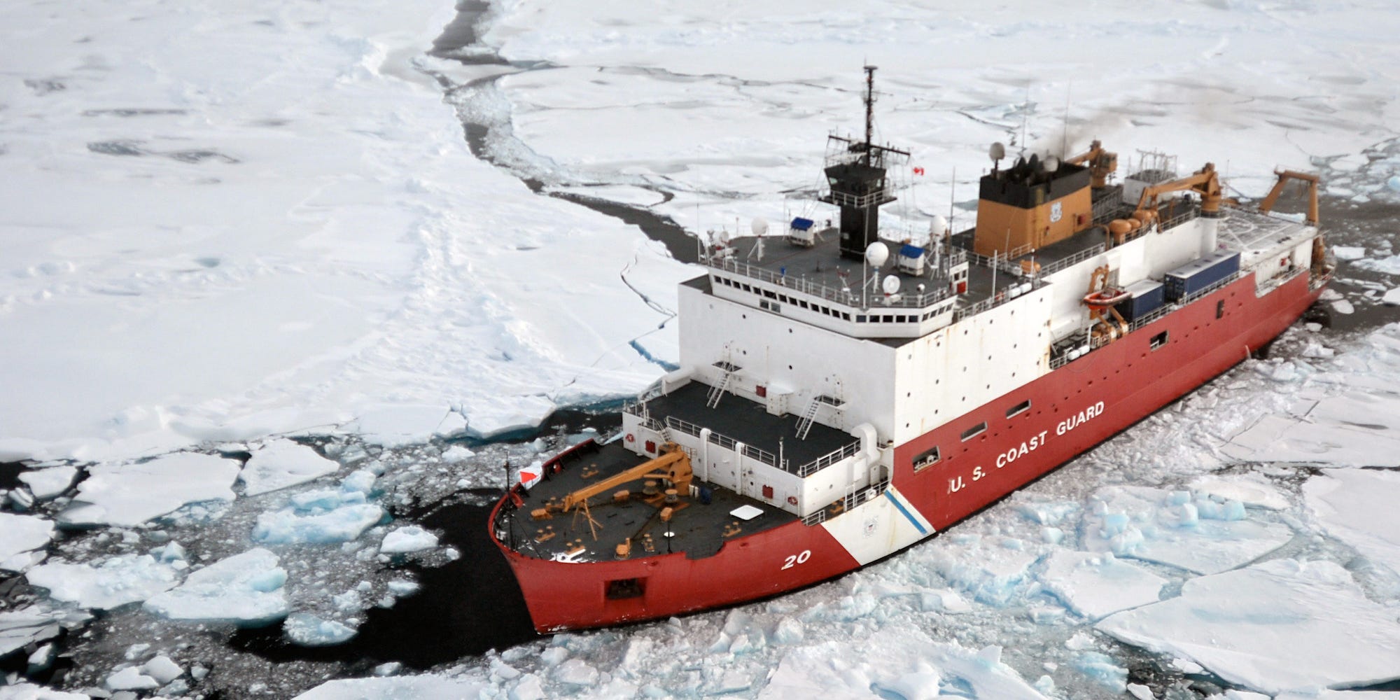 Coast Guard icebreaker Healy