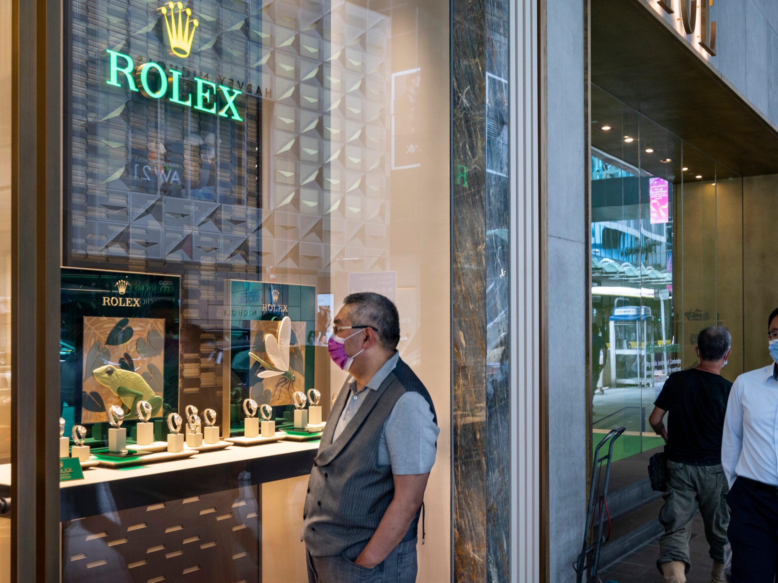 A shop in Hong Kong.