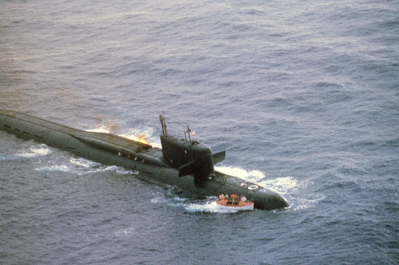Soviet Yankee-class missile submarine