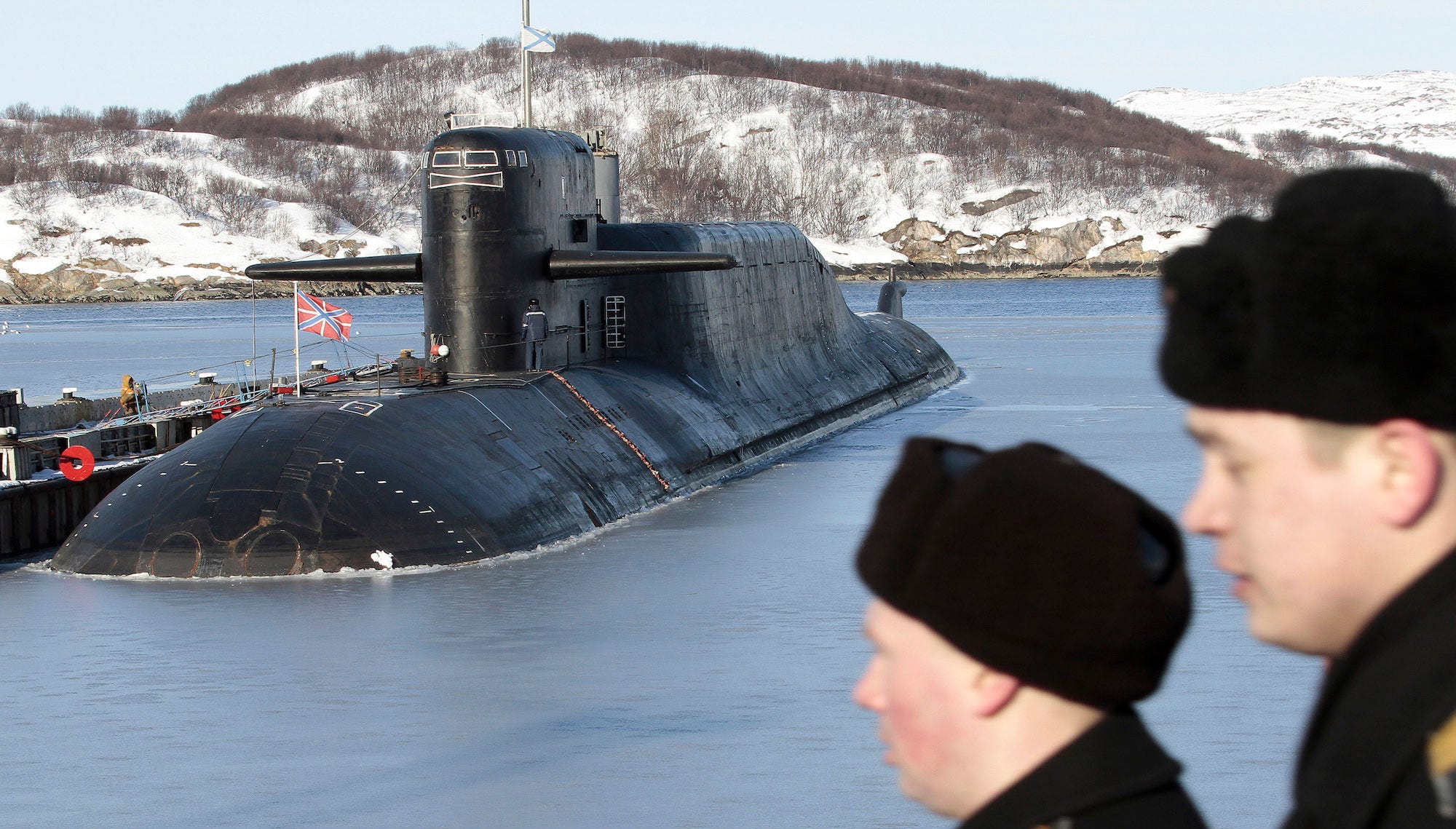 Russia Delta IV-class missile submarine Yekaterinburg