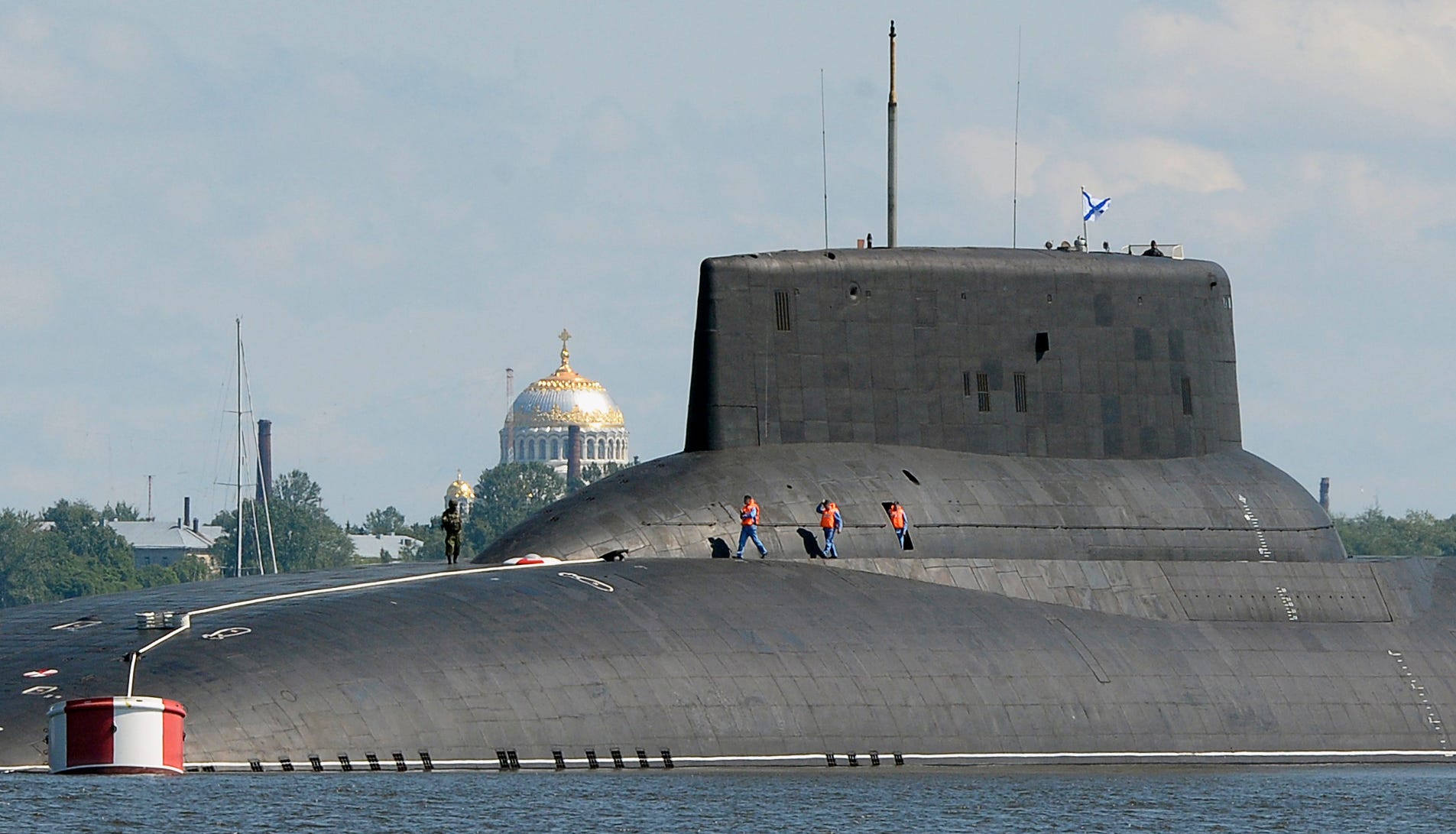 Russian Typhoon-class submarine Dmitry Donskoy