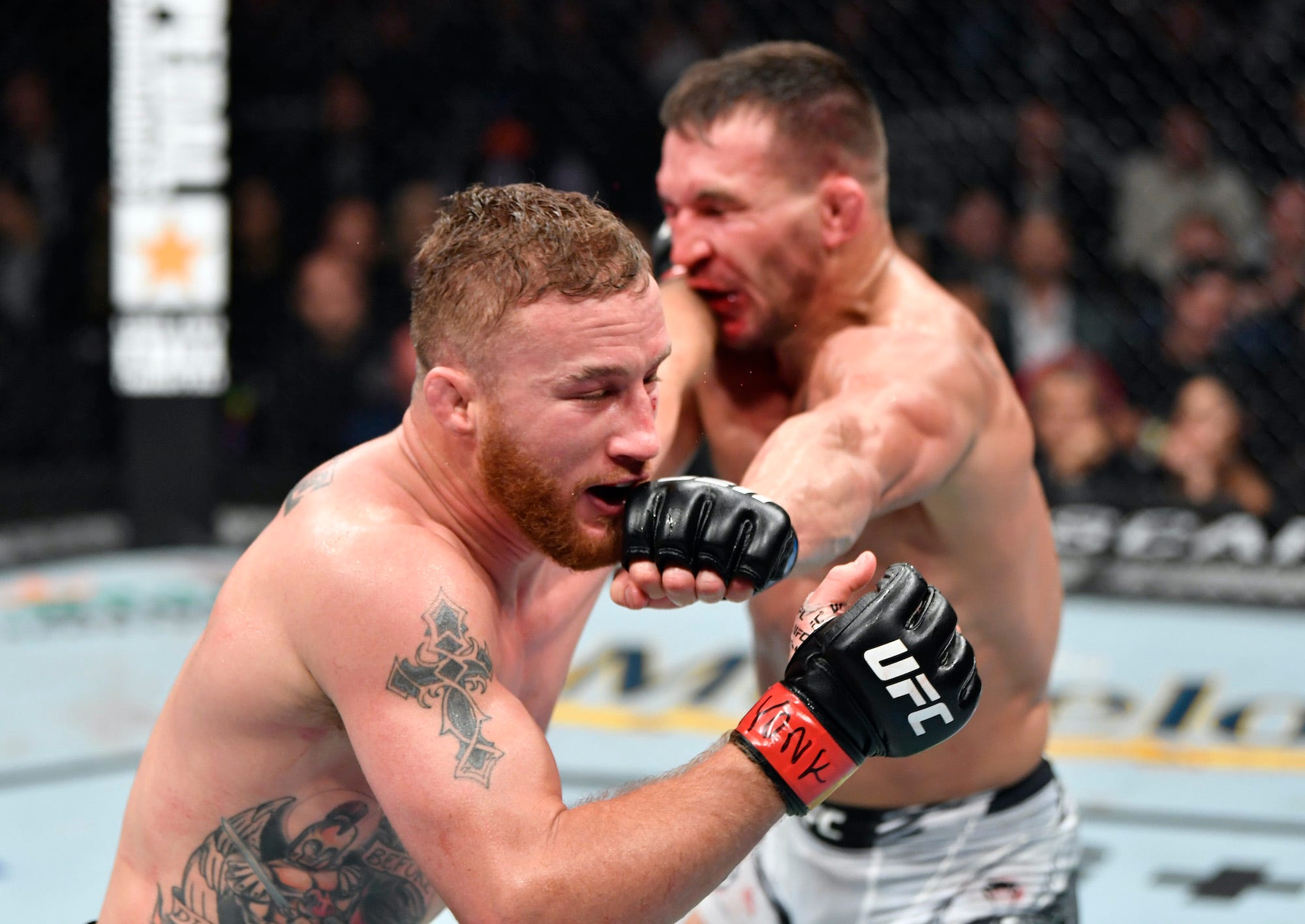 Justin Gaethje and Michael Chandler went to war at UFC 268.