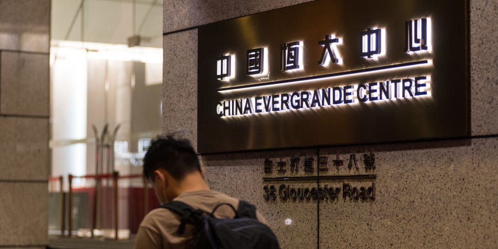 China Evergrande Centre in Wanchai.