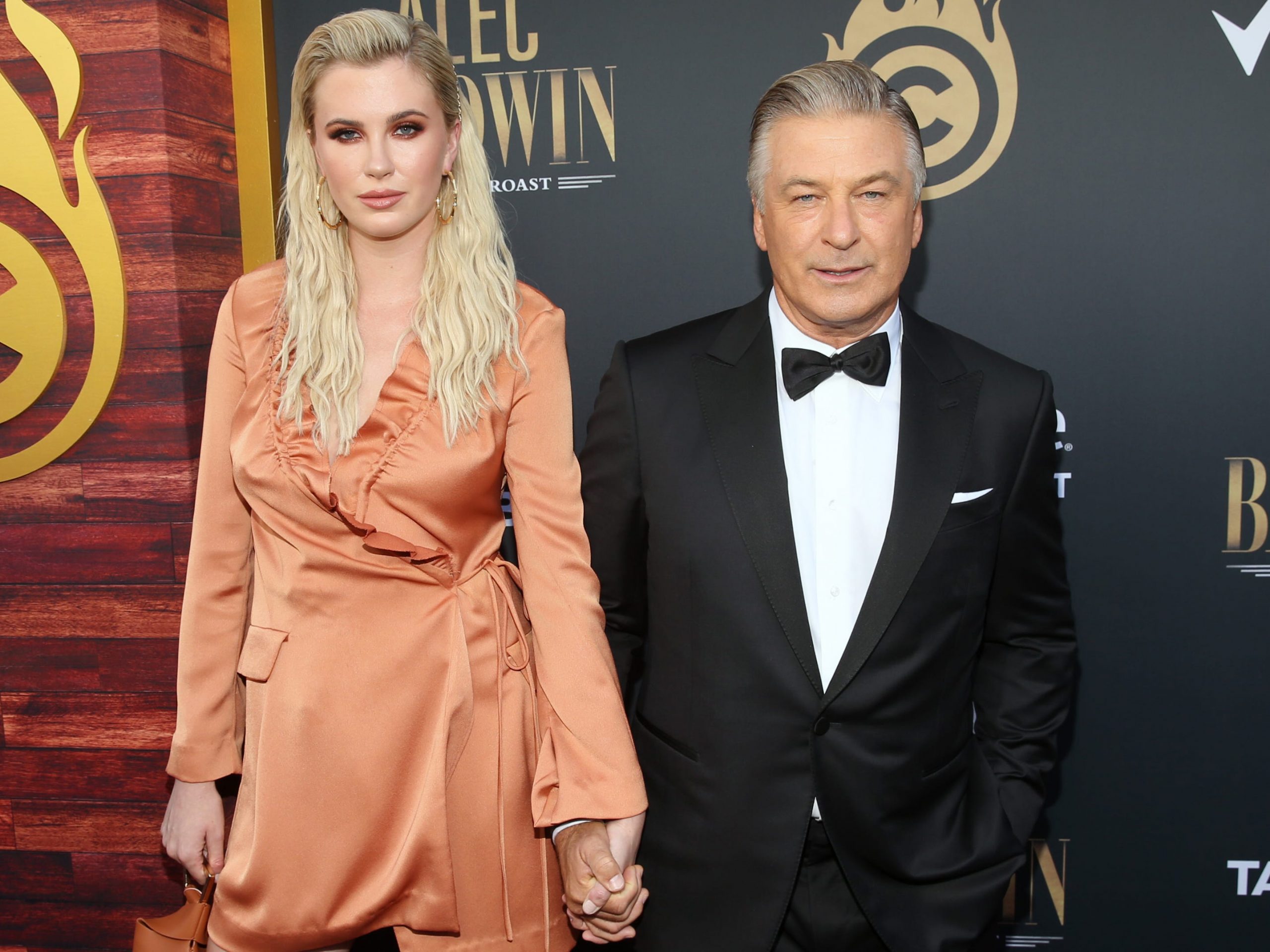 Ireland Baldwin and her father Alec Baldwin.