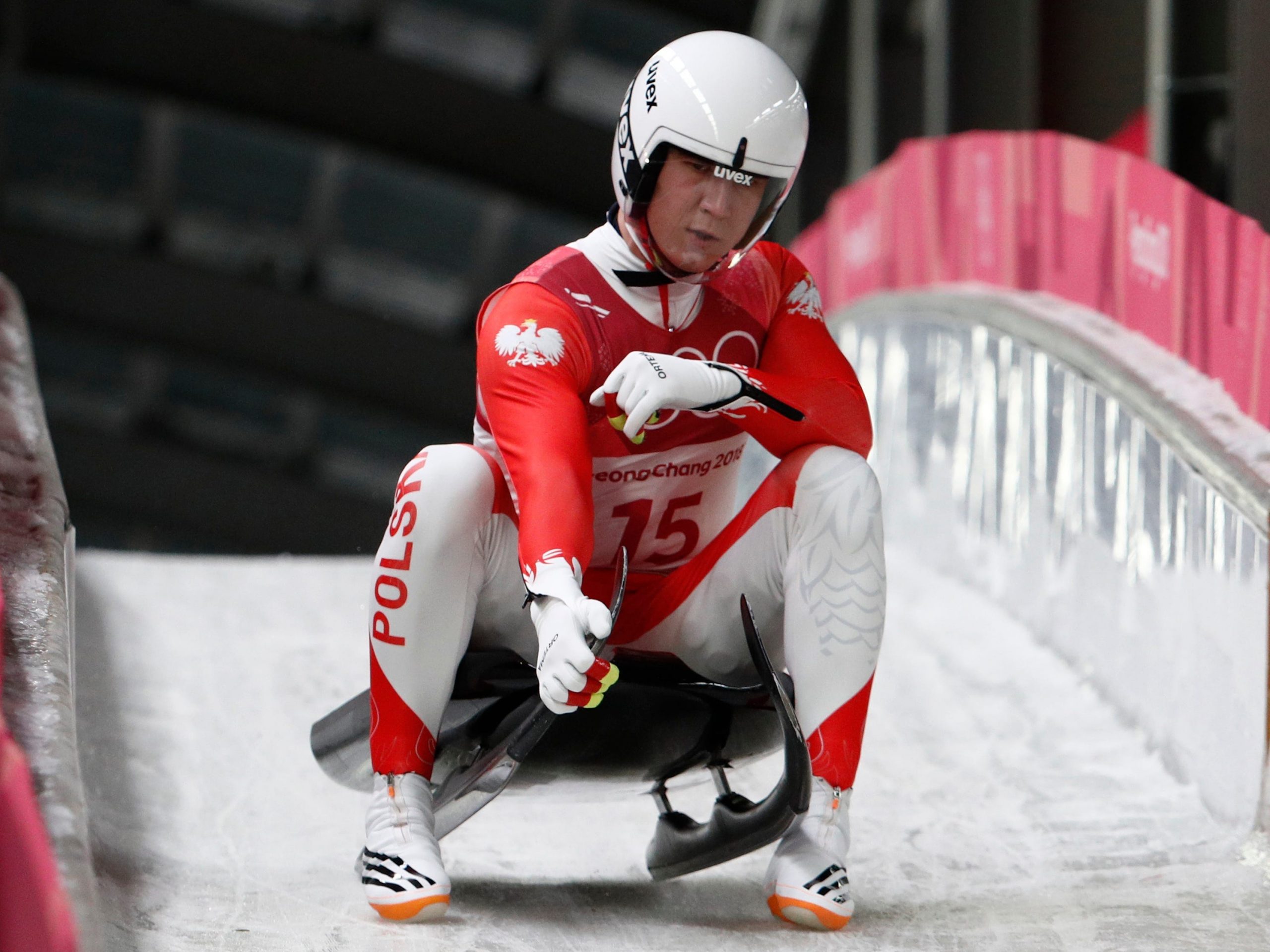 Mateusz Sochowicz in the 2018 Winter Olympics.