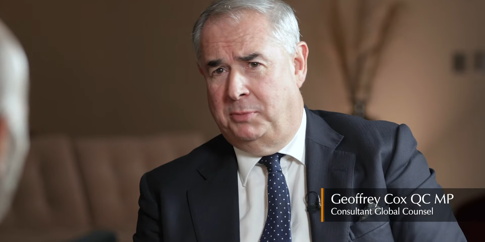 Geoffrey Cox webinar screengrab