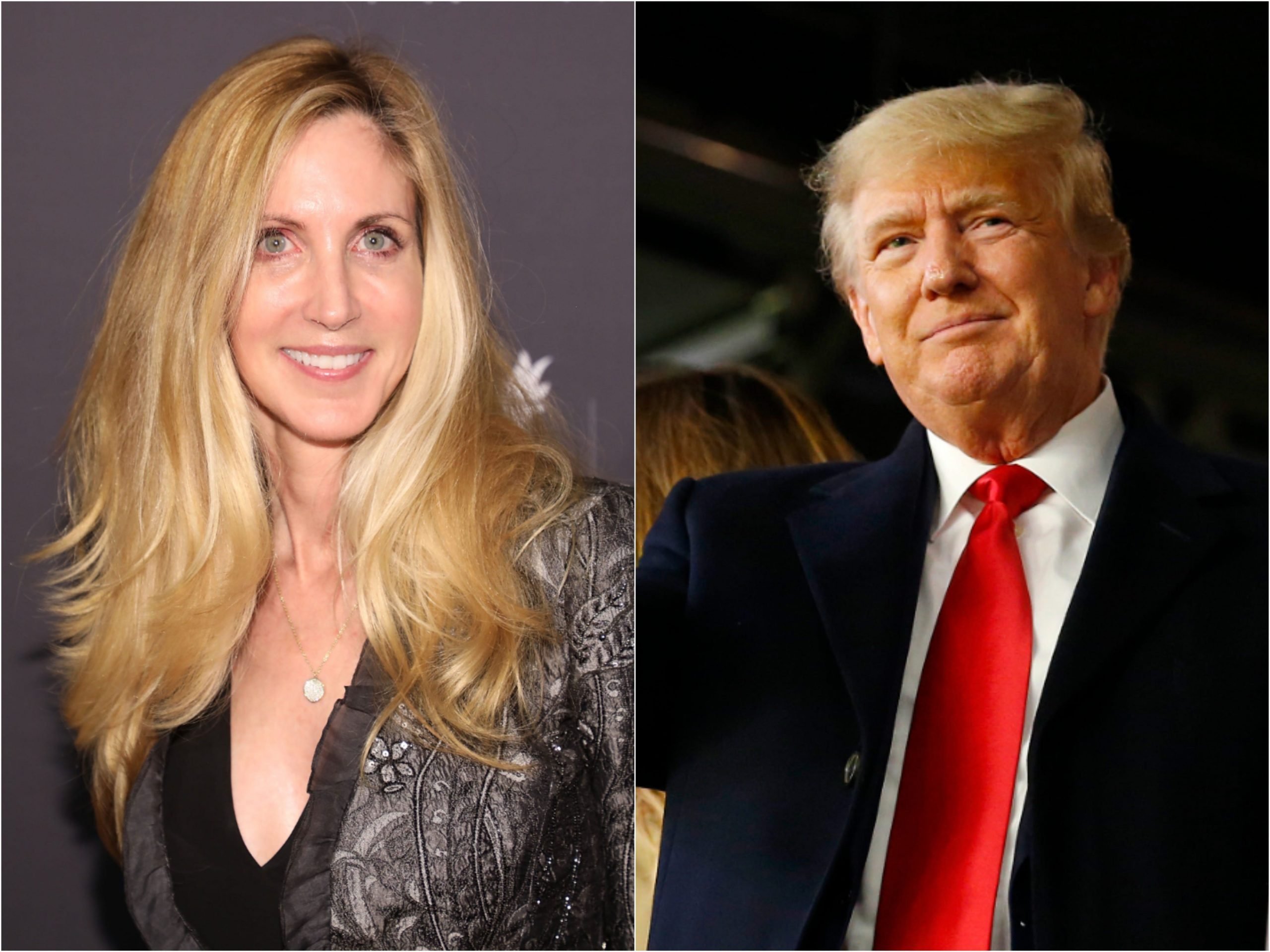 Ann Coulter and Donald Trump