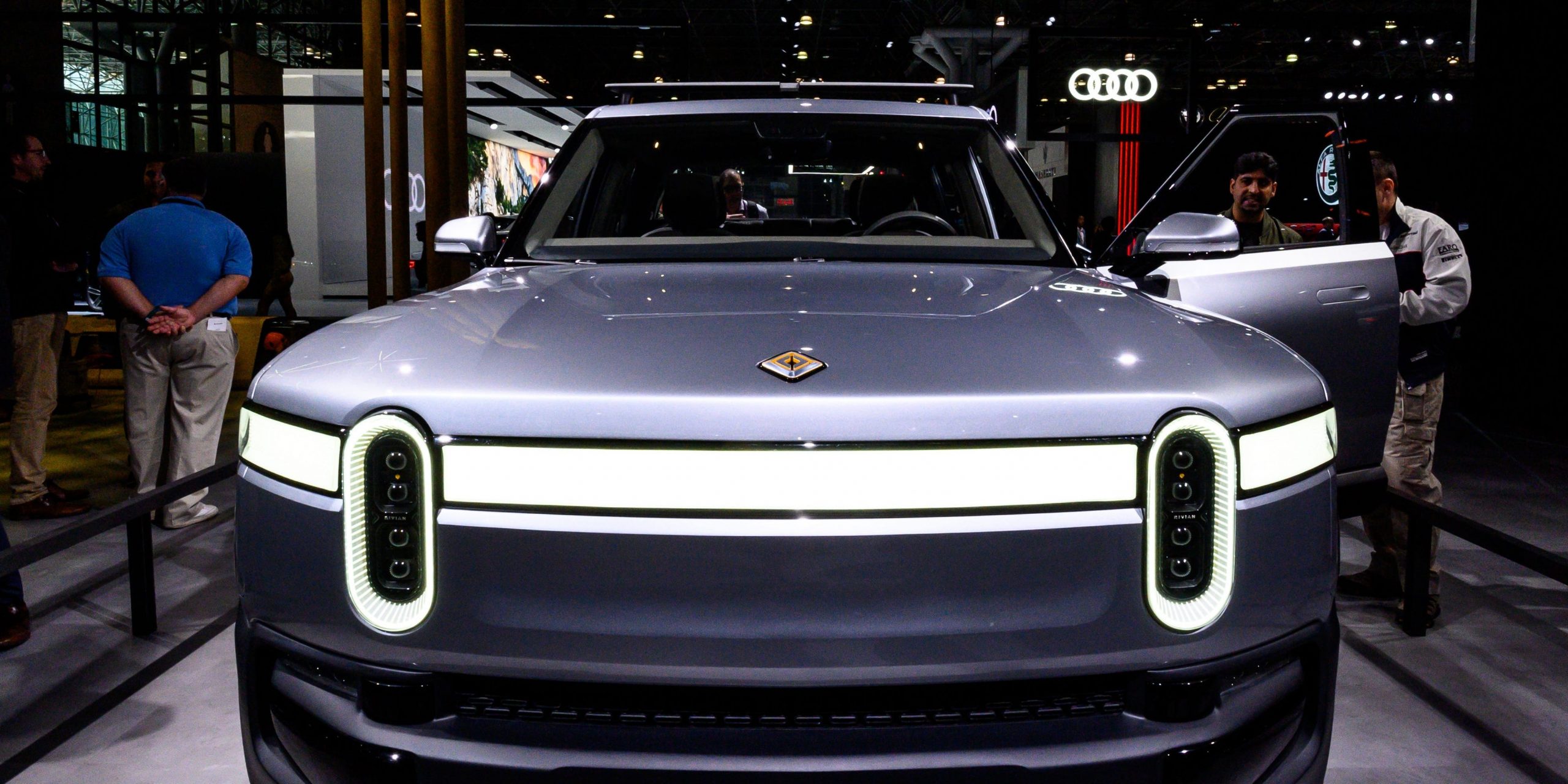Rivian EV maker car electric vehicle Tesla