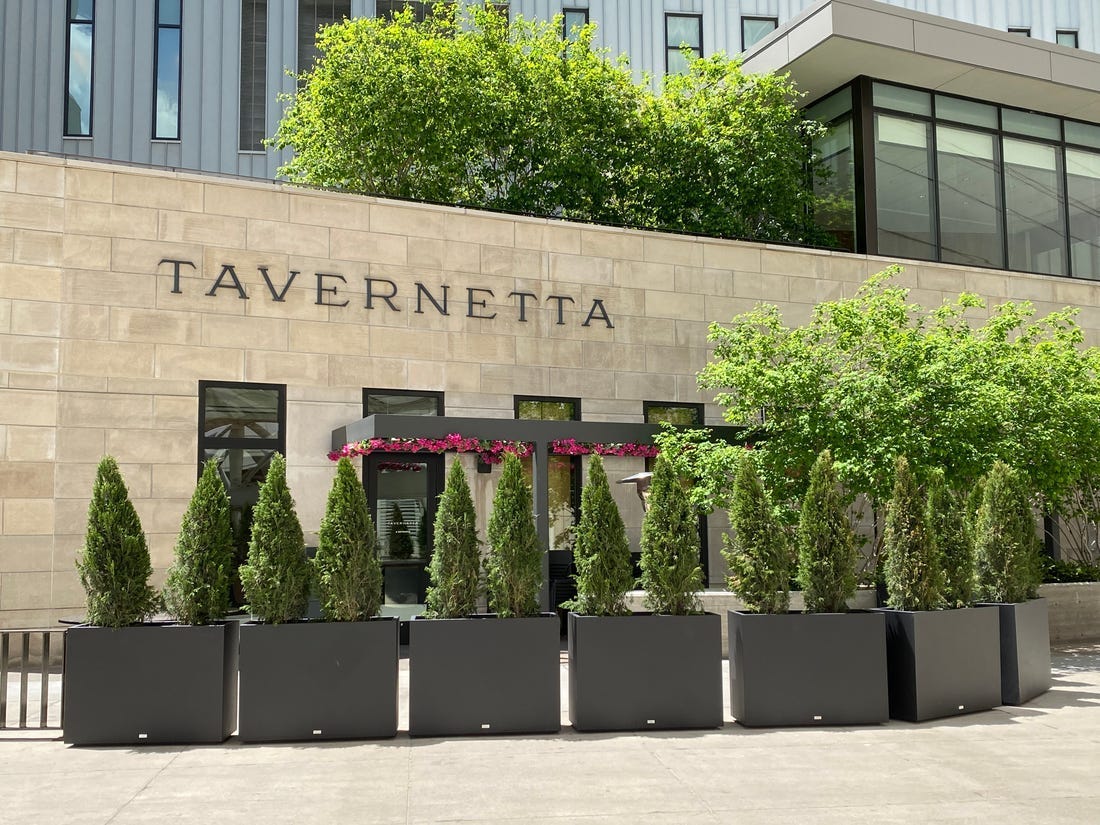Tavernetta is a classy restaurant great for a special occasion or date night.
