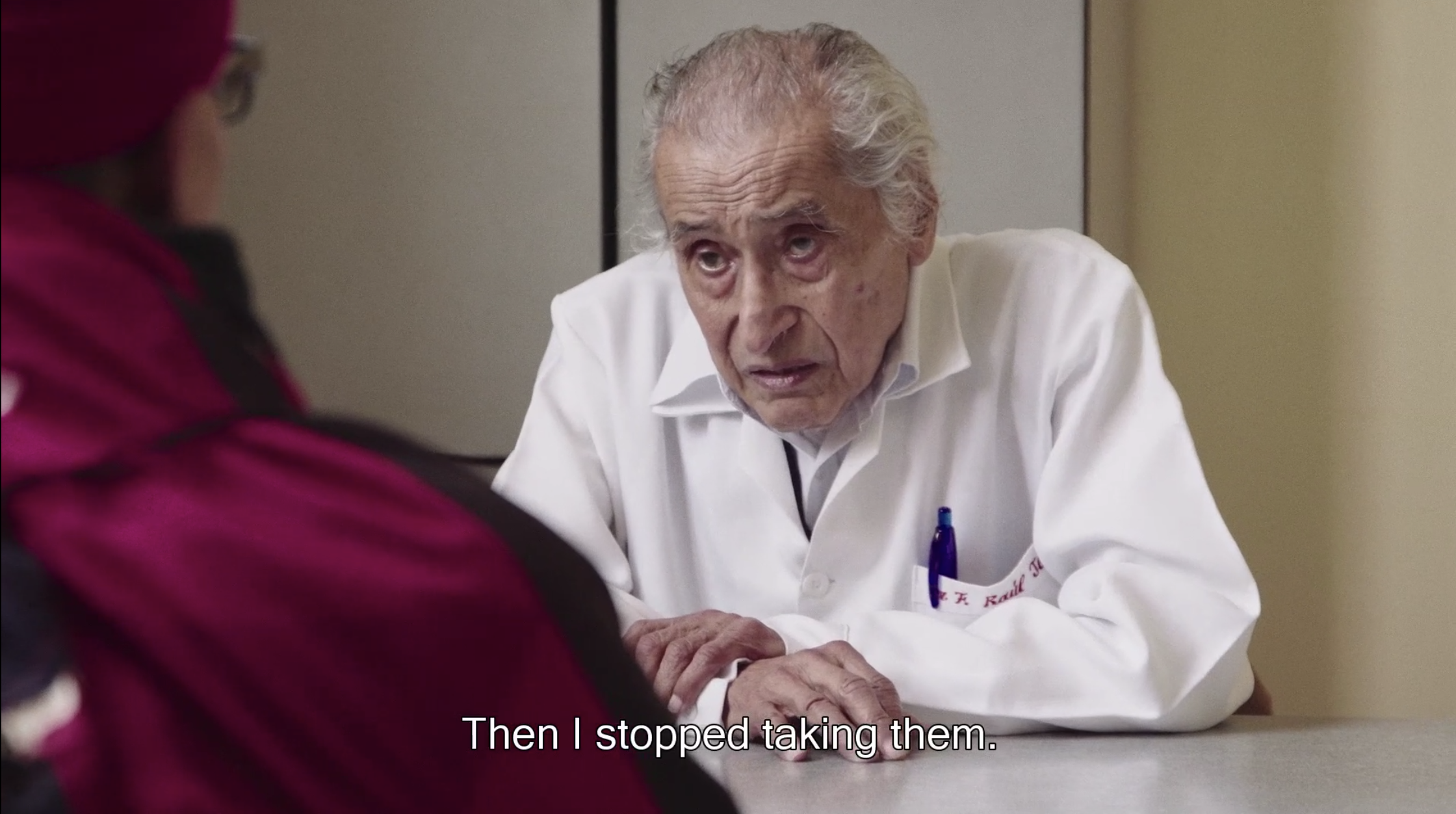 Peruvian doctor in "100UP"