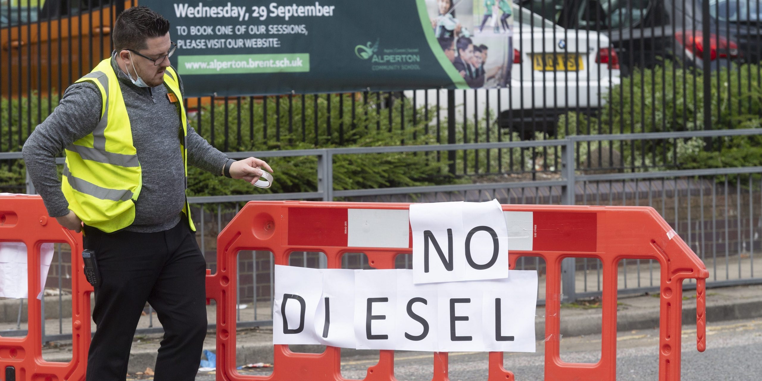UK economy supply chains disruption diesel