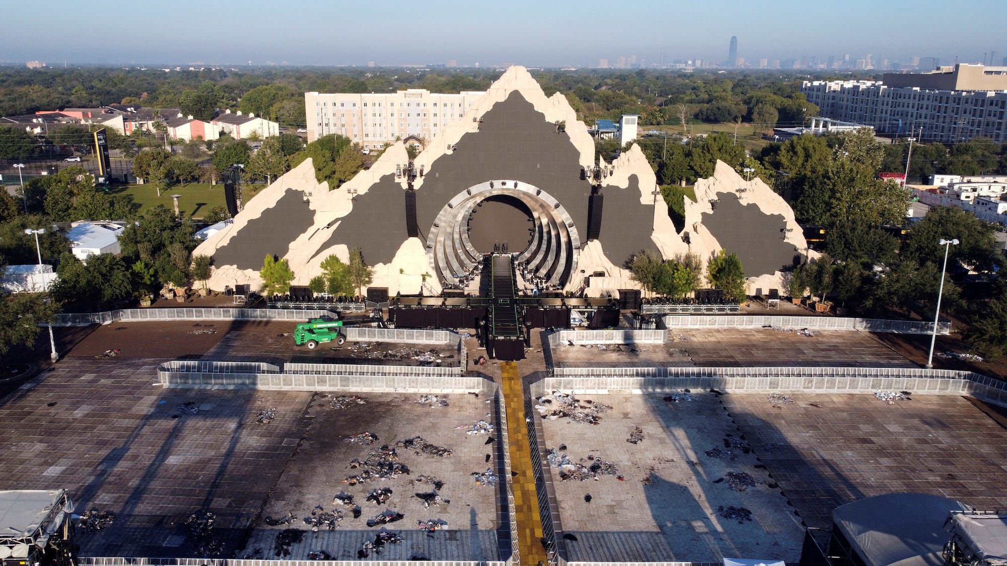 Astroworld stage aftermath