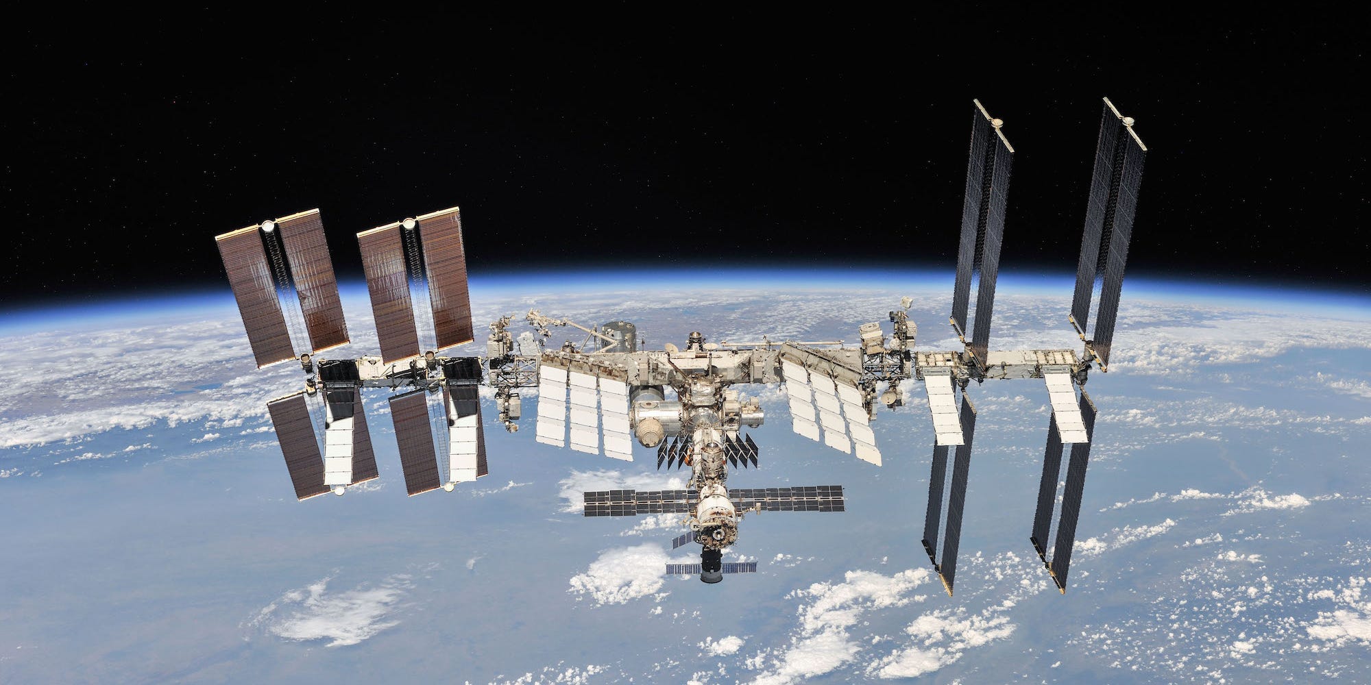 ISS The International Space Station as of Oct. 4, 2018