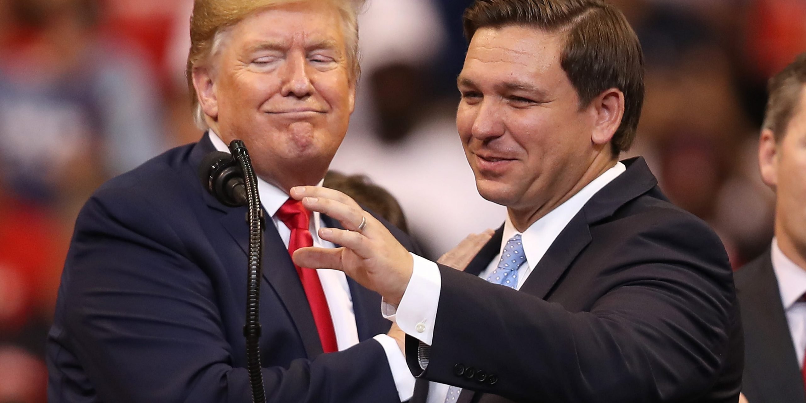 donald trump ron desantis