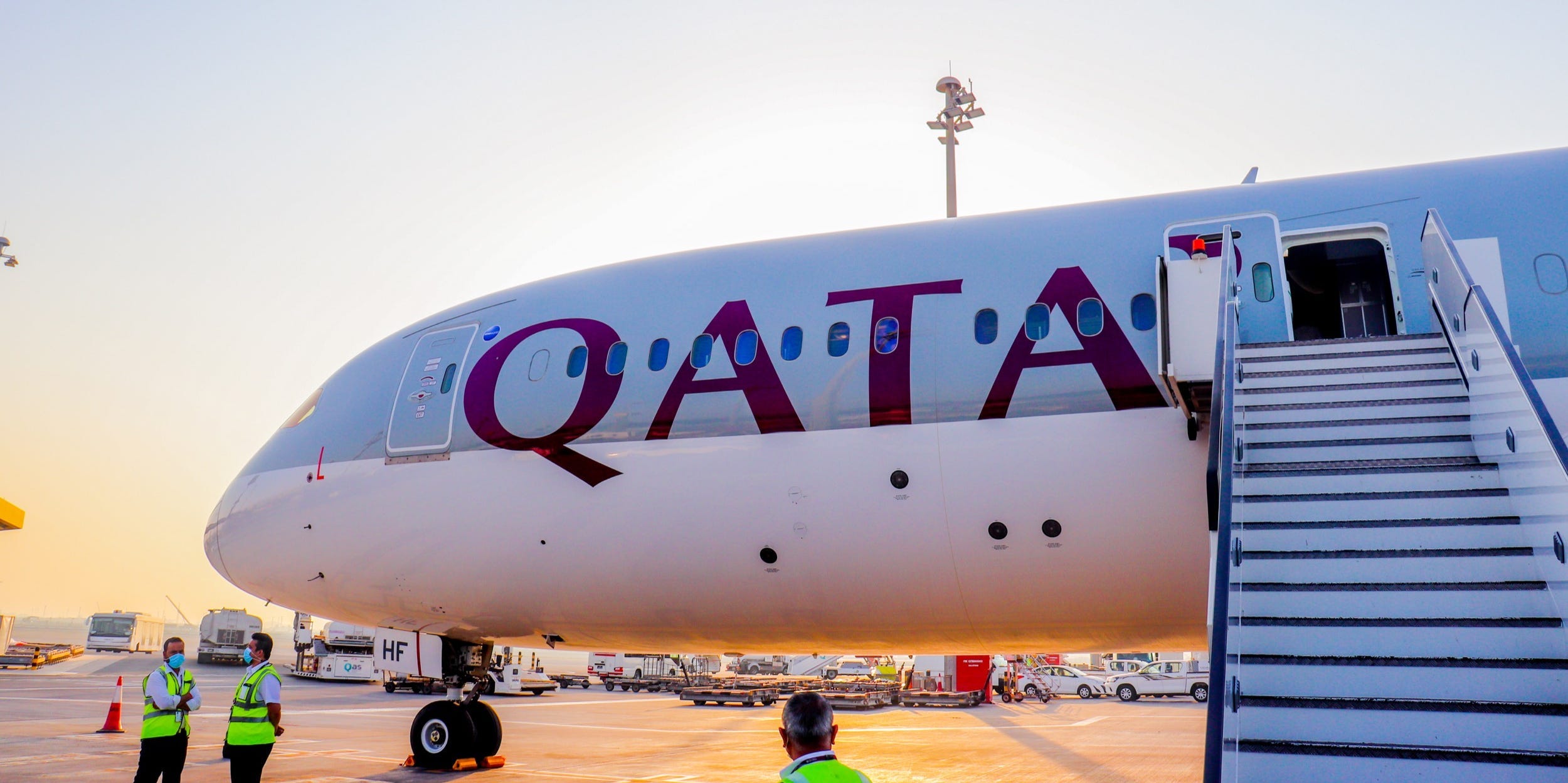 Flying Qatar Airways during the pandemic - Qatar Airways Flight 2021