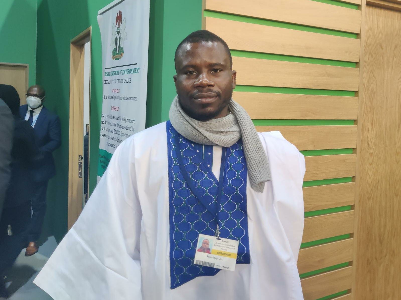 Pius Agaji Oko, Nigeria, Project Manager of Climate and Sustainable Development Network of Nigeria