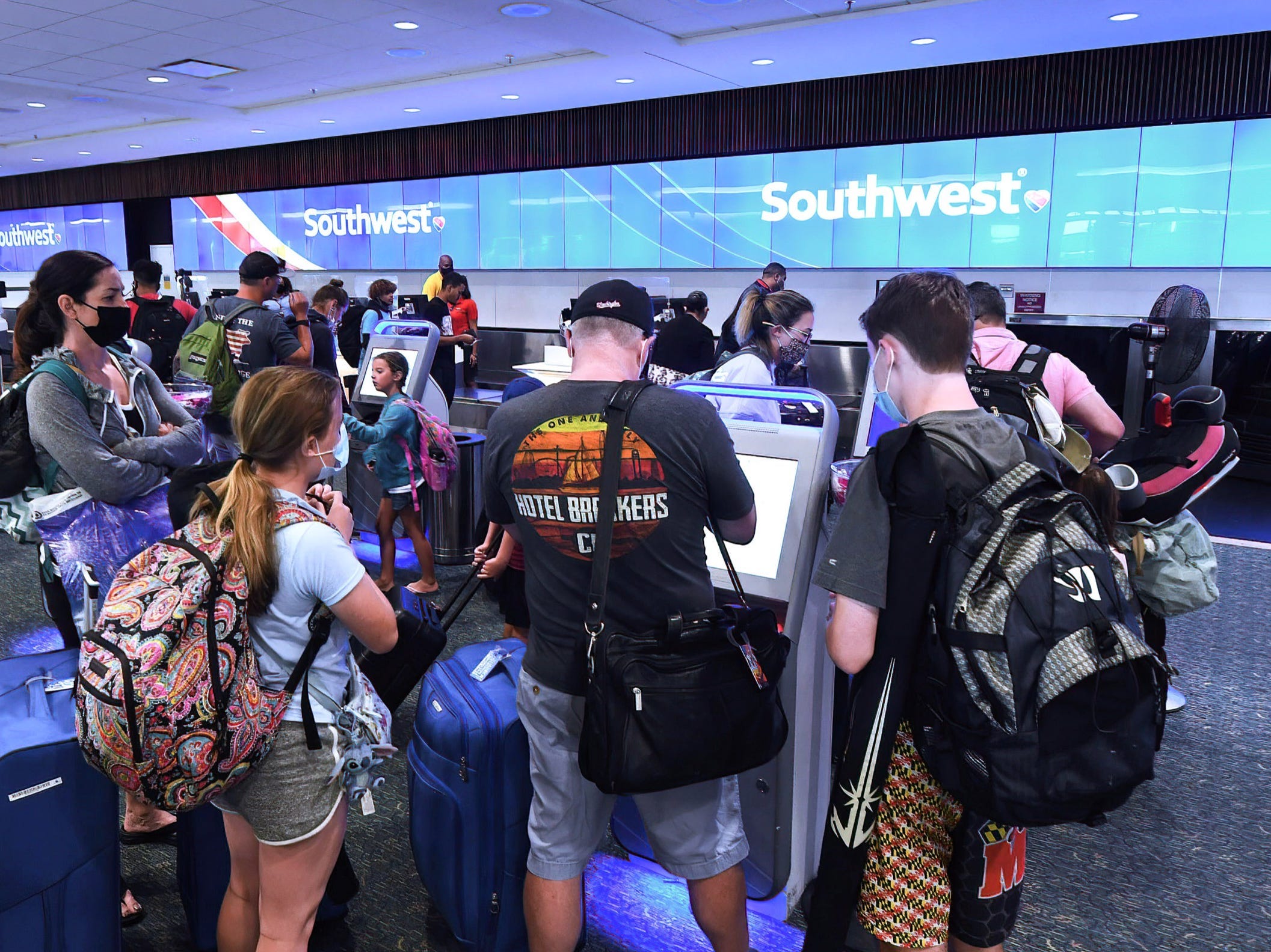 Southwest Airlines check-in