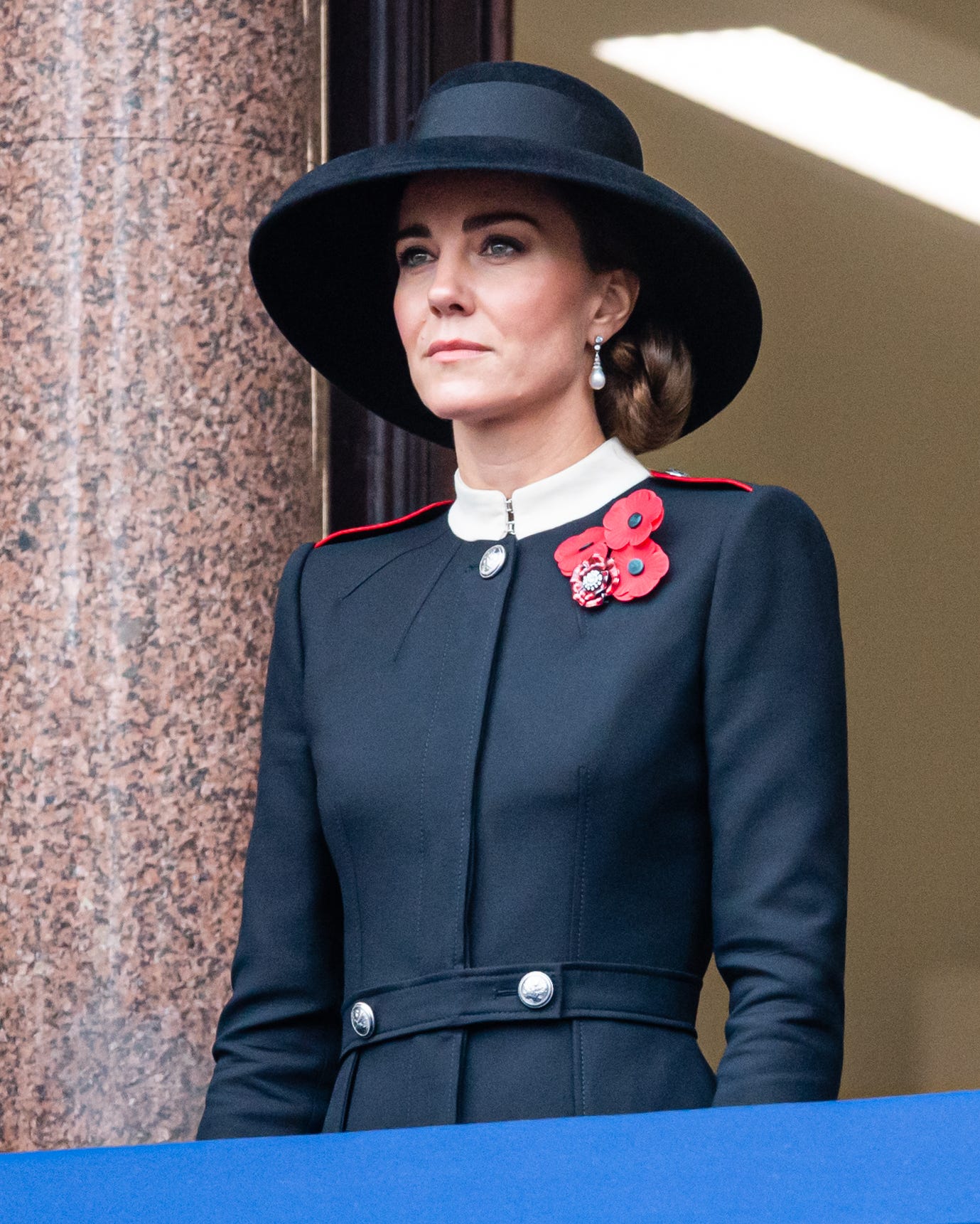 Kate Middleton at the National Service of Remembrance on November 14, 2021.