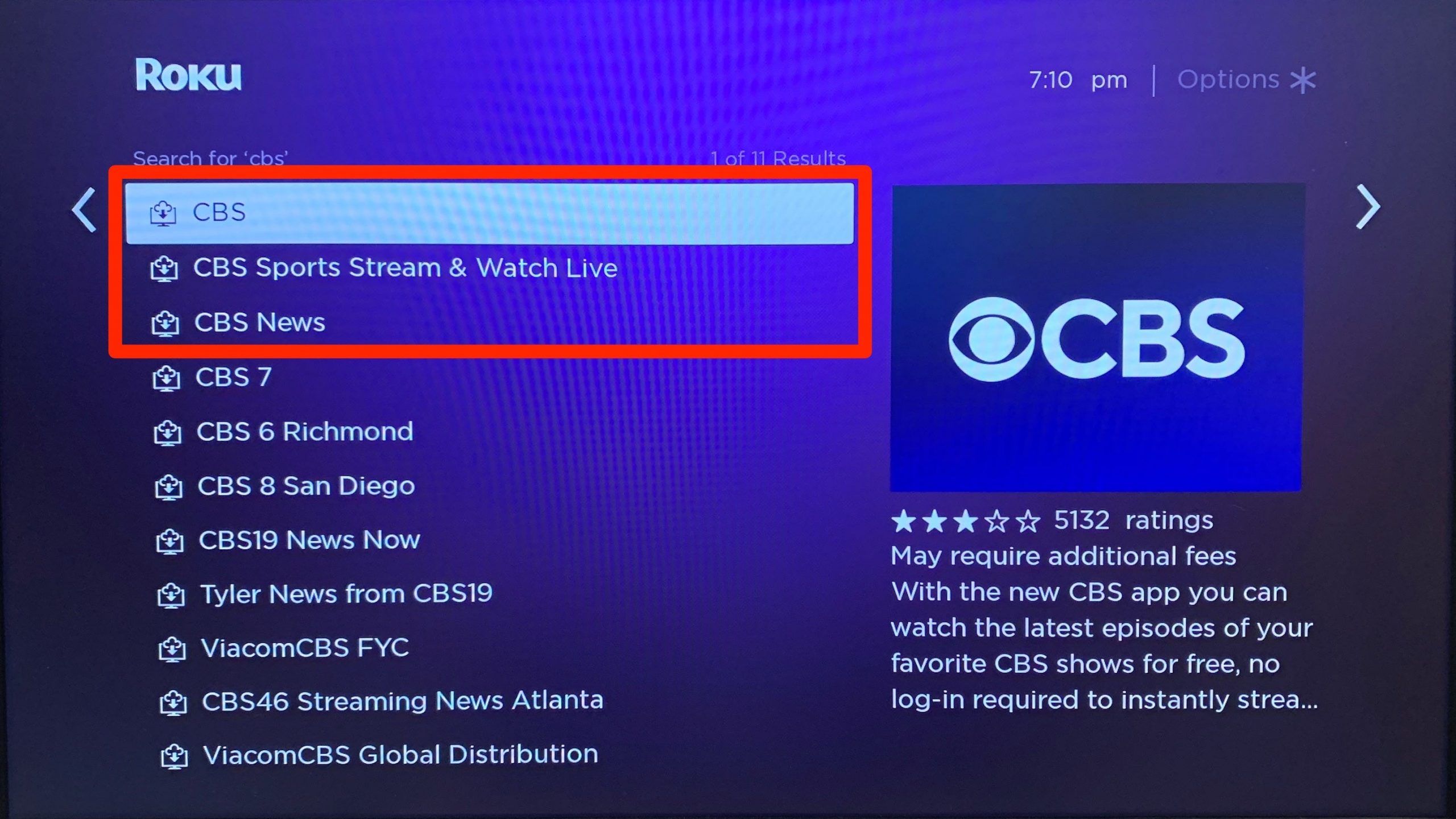 How to watch CBS on your Roku with the official apps or a Live TV service