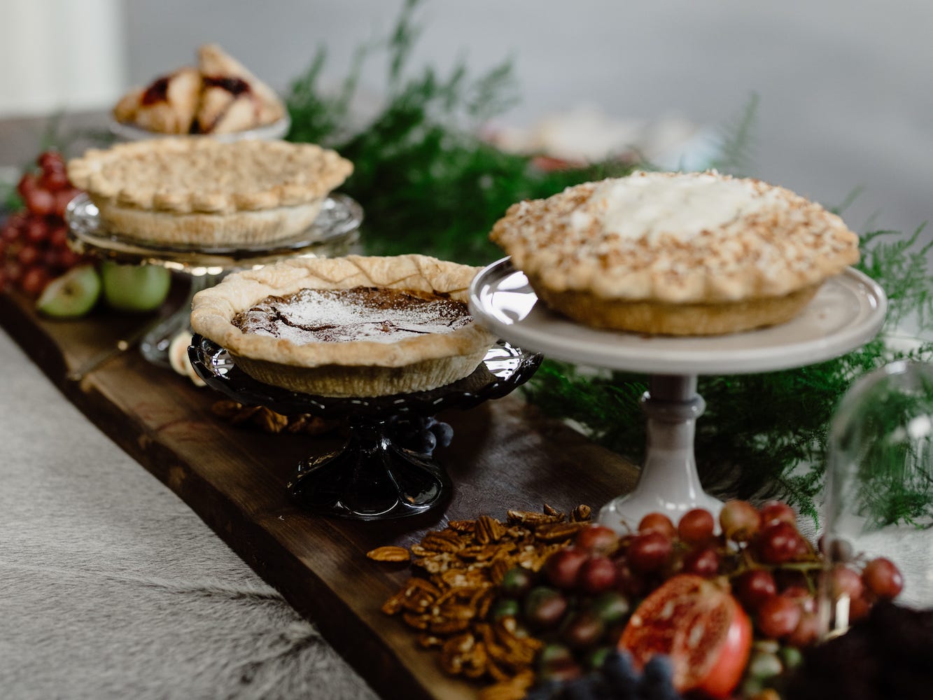 A table top created by party planner Ellie Nottoli.