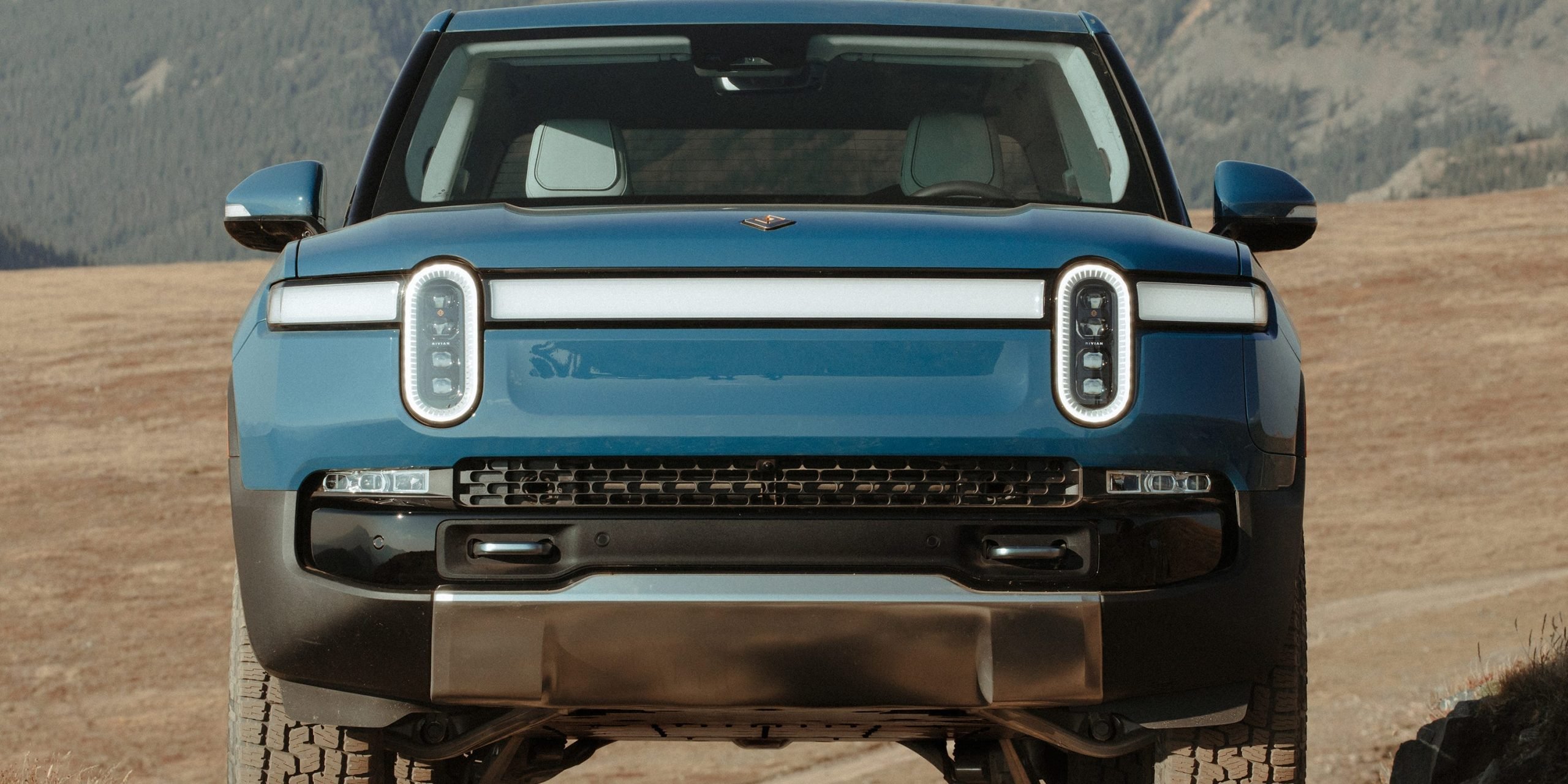 The Rivian R1T.