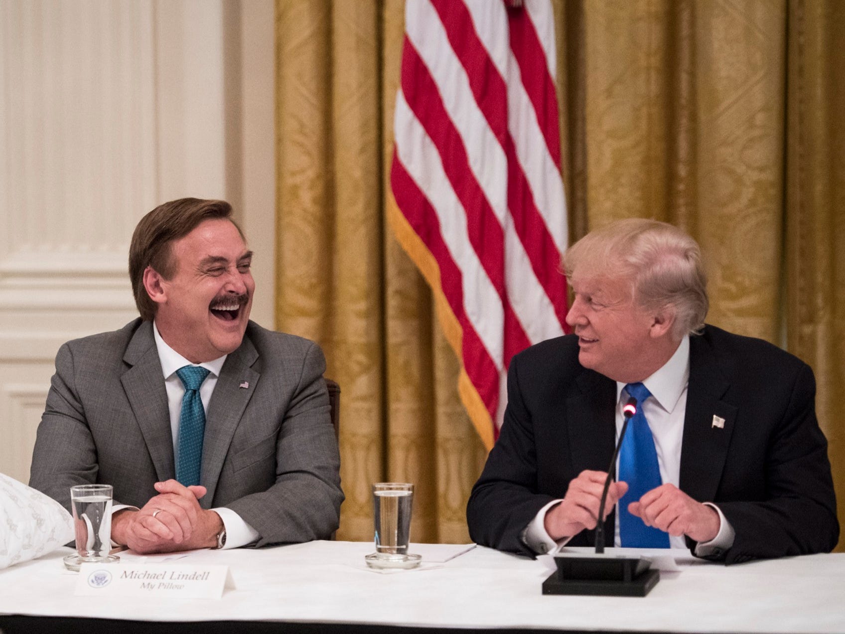 mypillow ceo mike lindell donald trump pillow