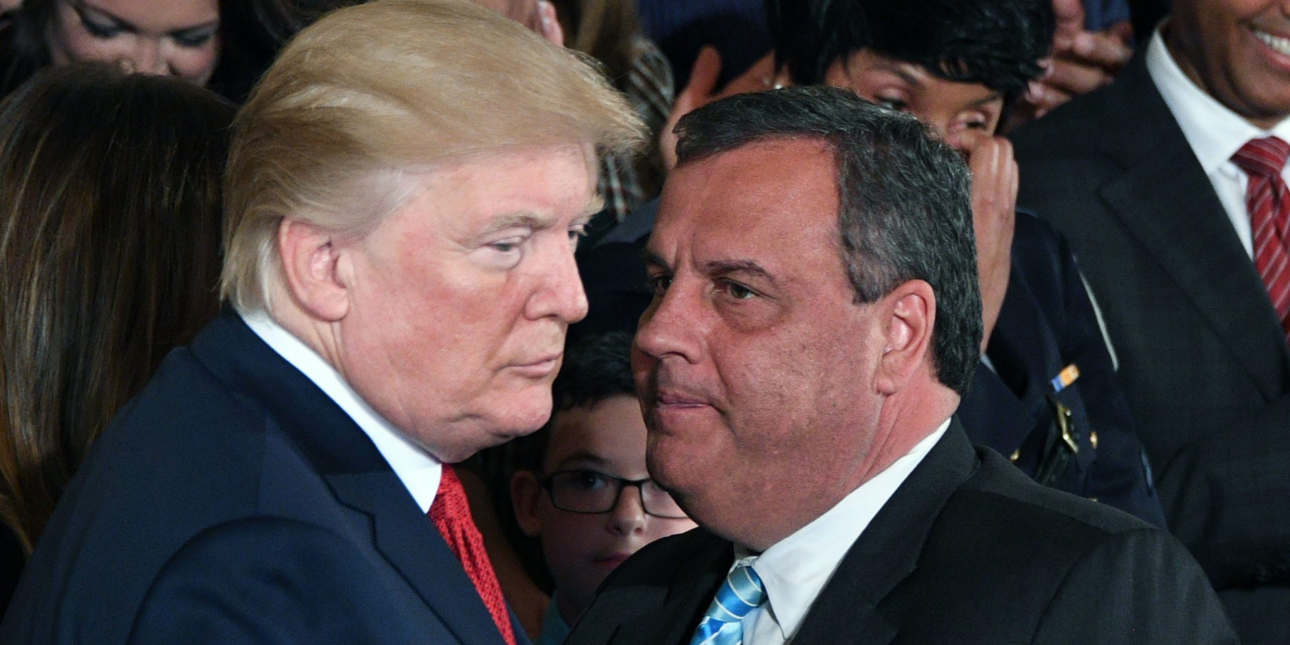Donald Trump and Chris Christie