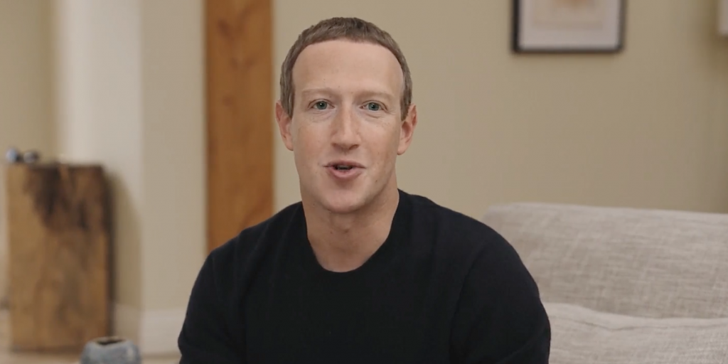 CEO Mark Zuckerberg van Meta.