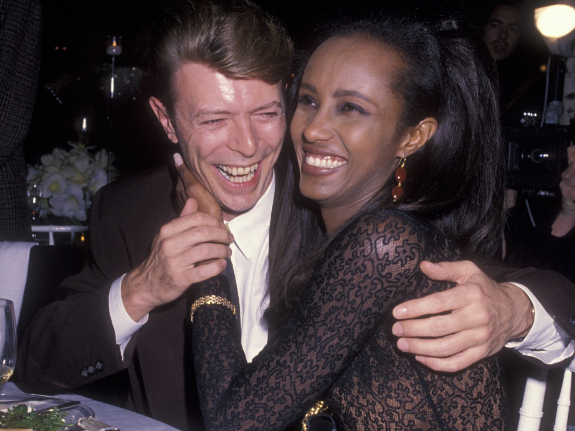 david bowie iman