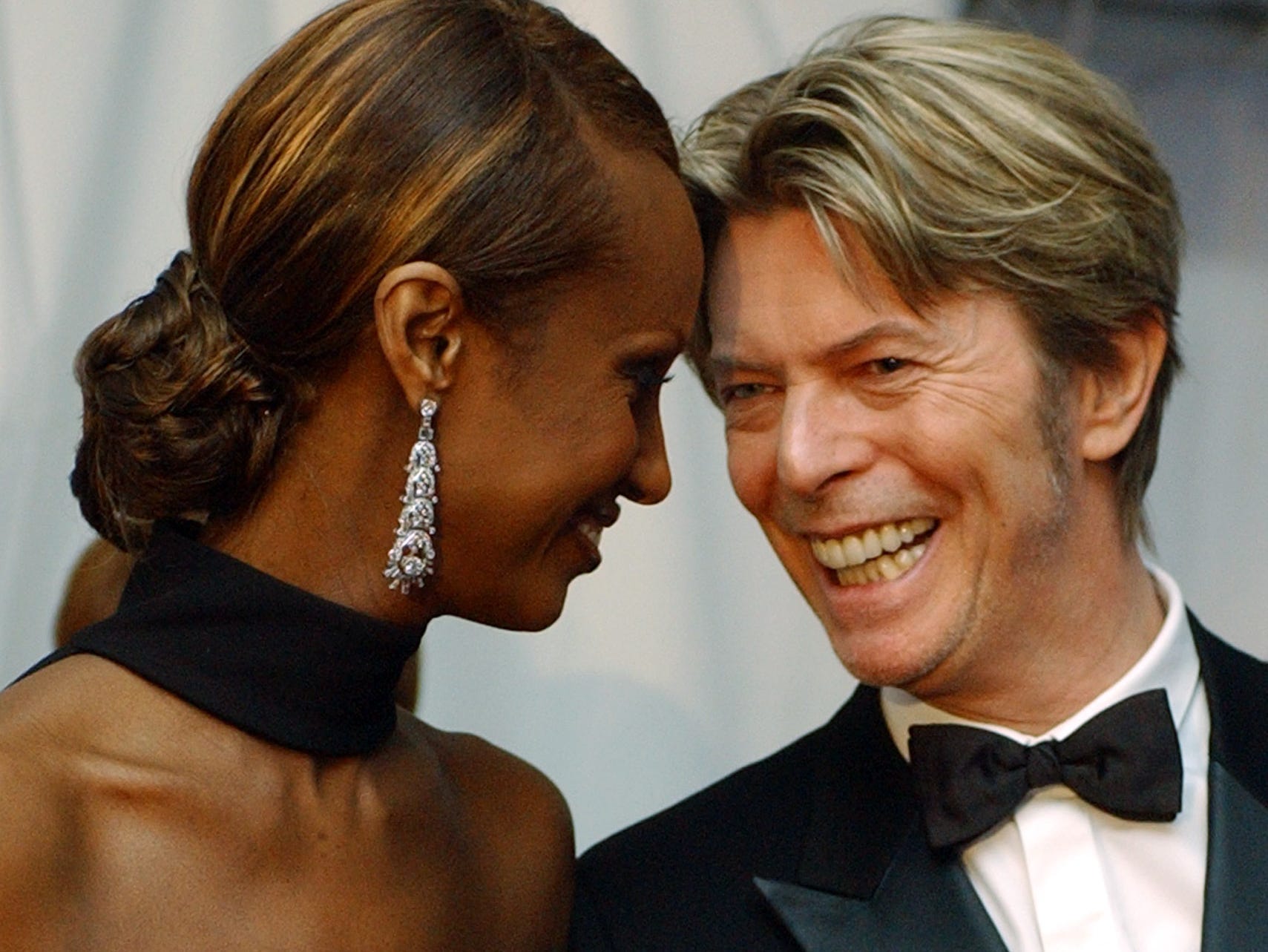 David Bowie and Iman