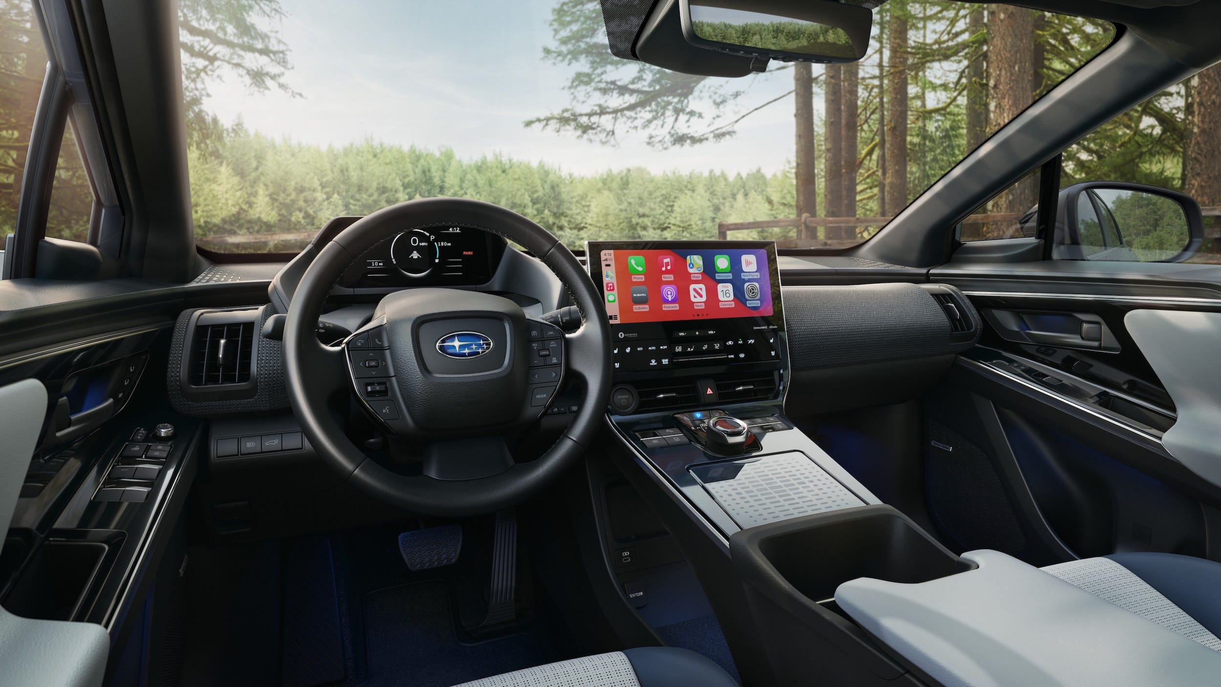 The 2023 Subaru Solterra electric SUV.