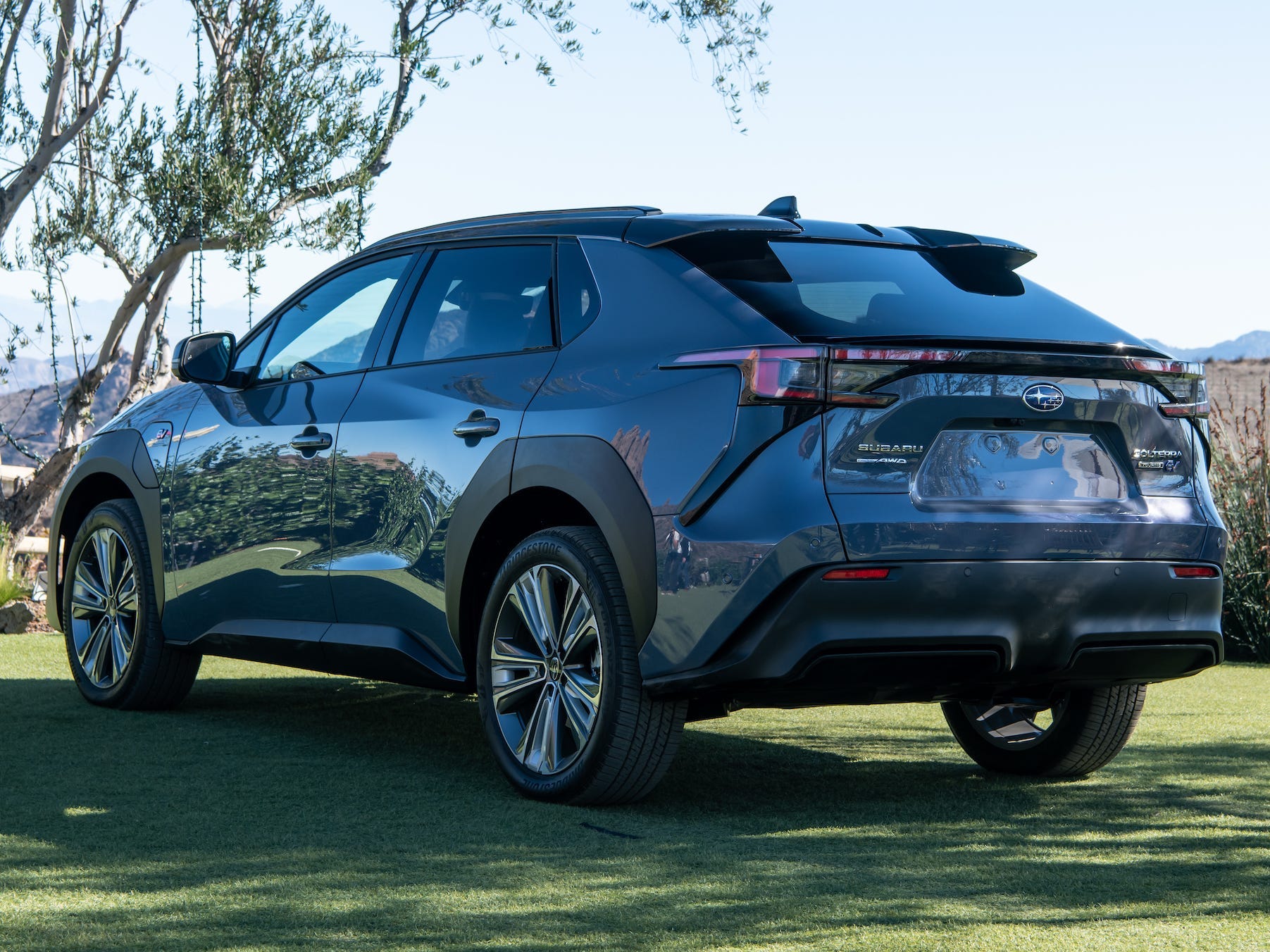 The 2023 Subaru Solterra electric SUV.
