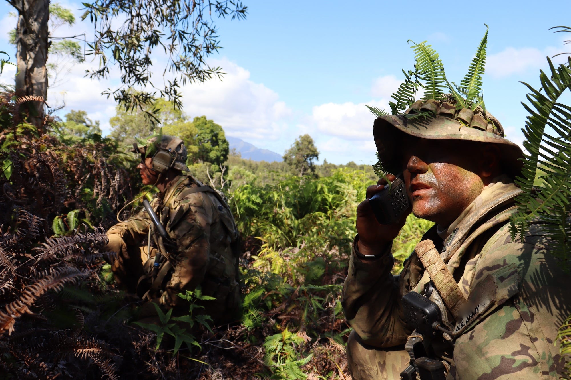 Army Special Forces Green Beret exercise in Hawaii