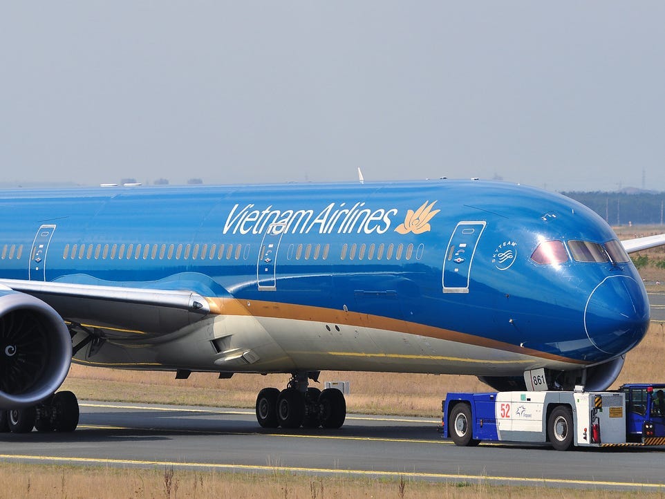 Vietnam Airlines Boeing 787-9 aircraft