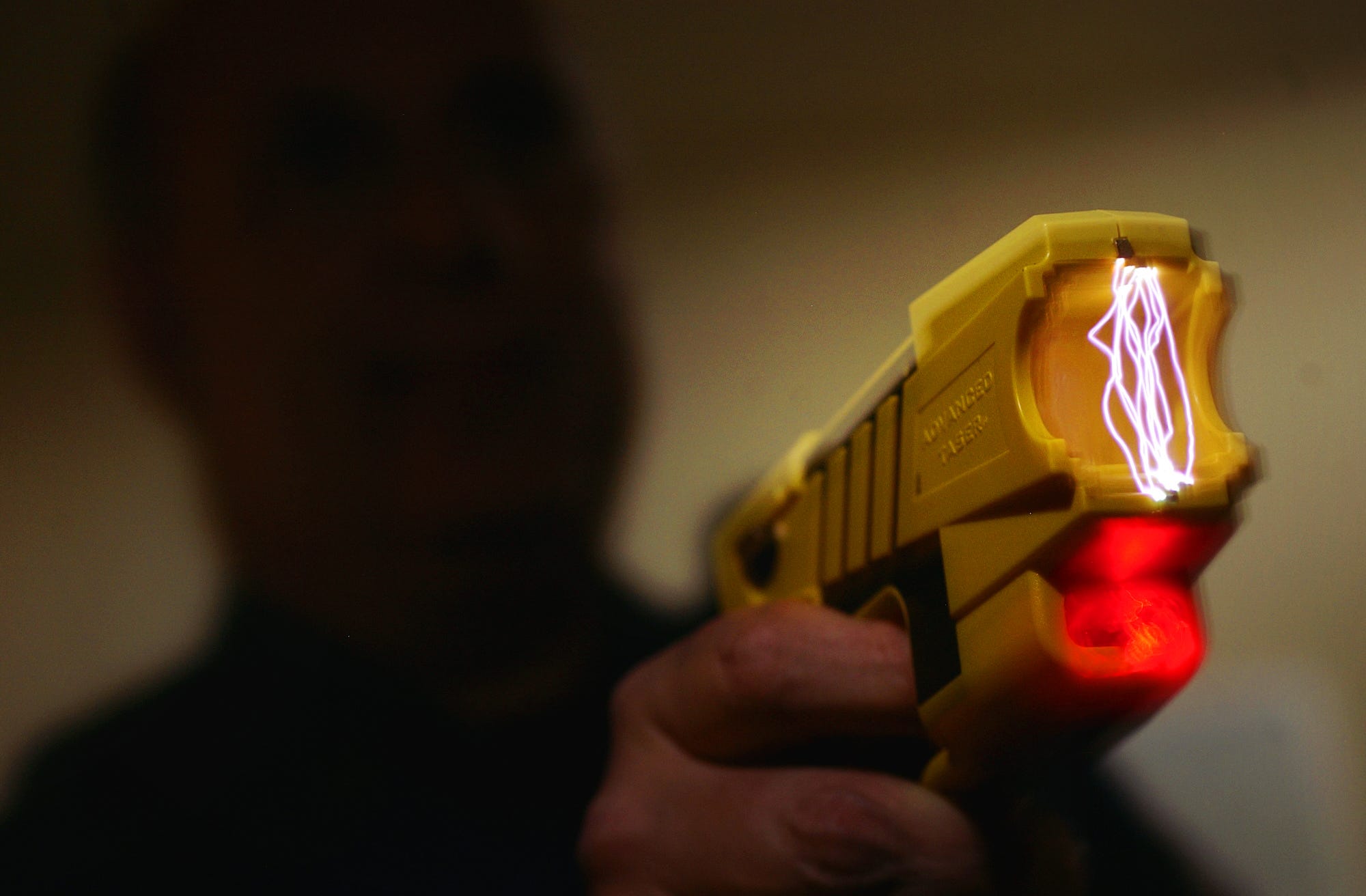 A Taser.