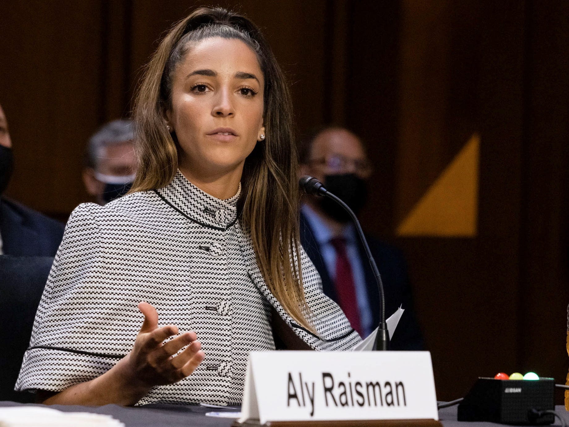 Aly Raisman.