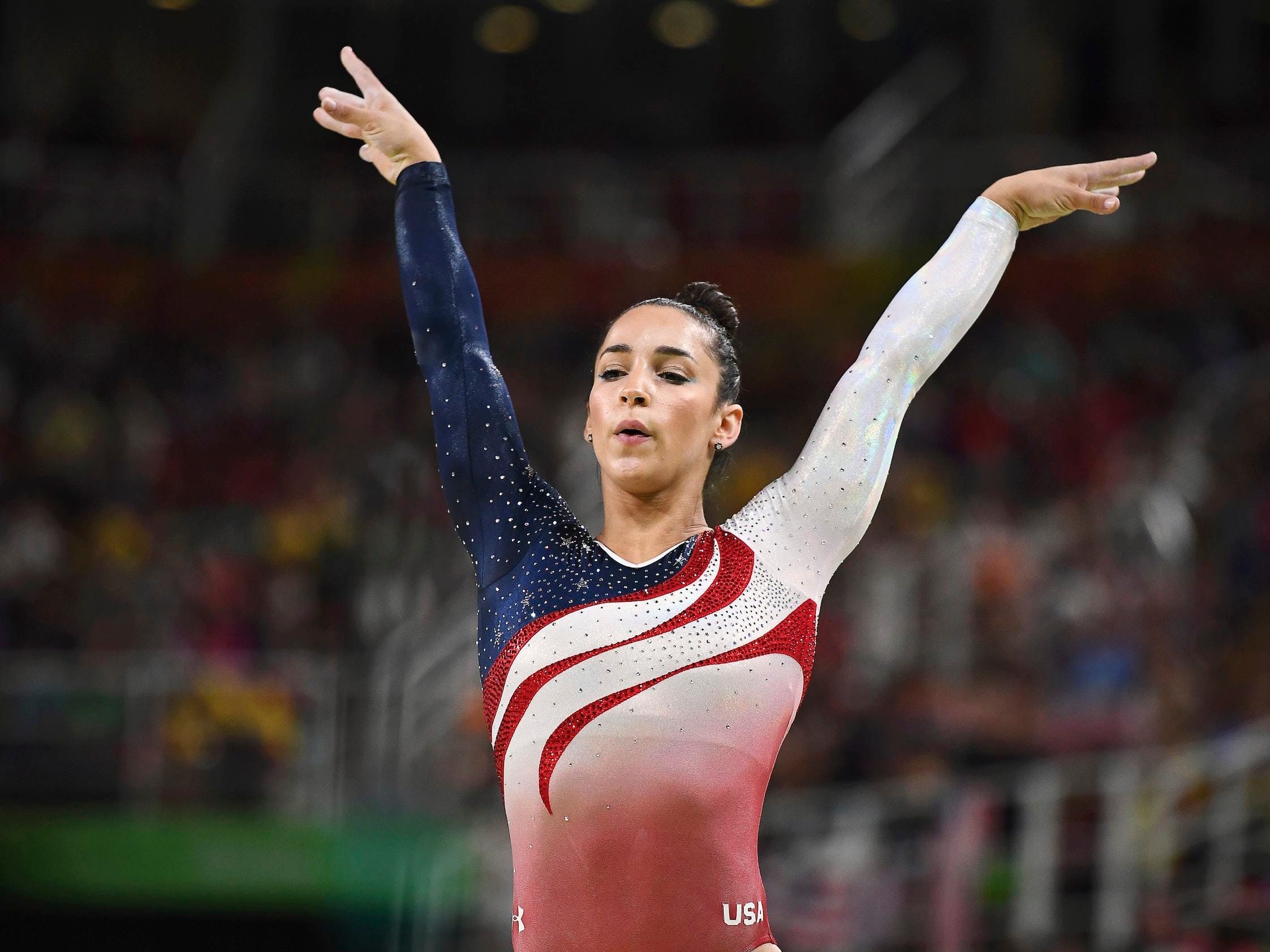 Aly Raisman.