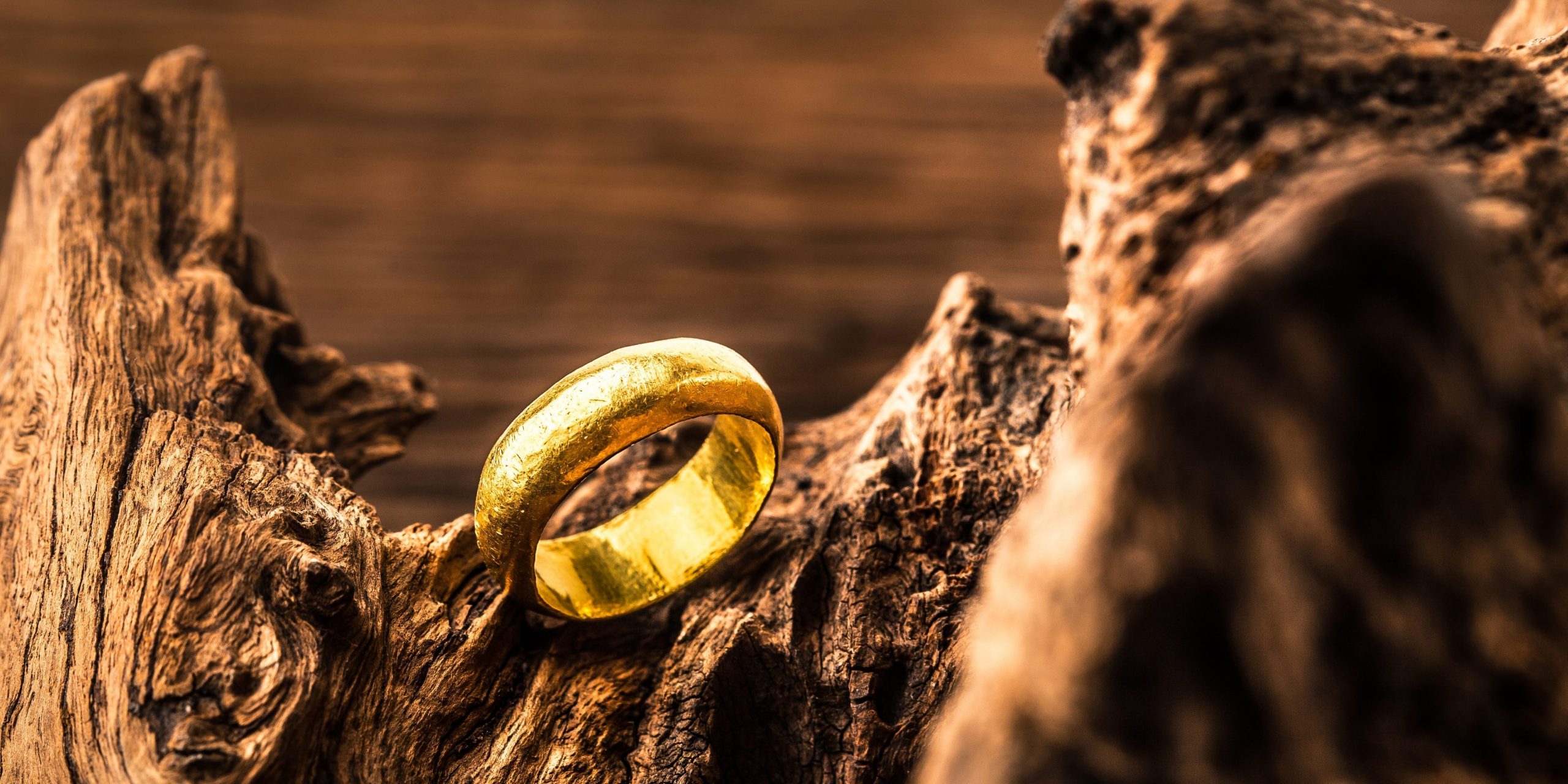 A gold ring