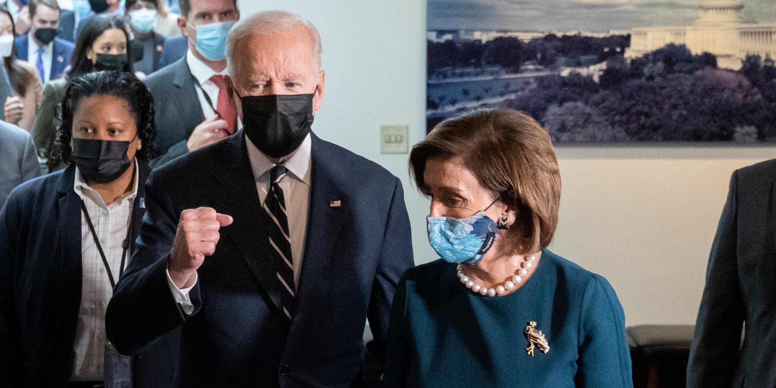 President Joe Biden Nancy Pelosi Capitol