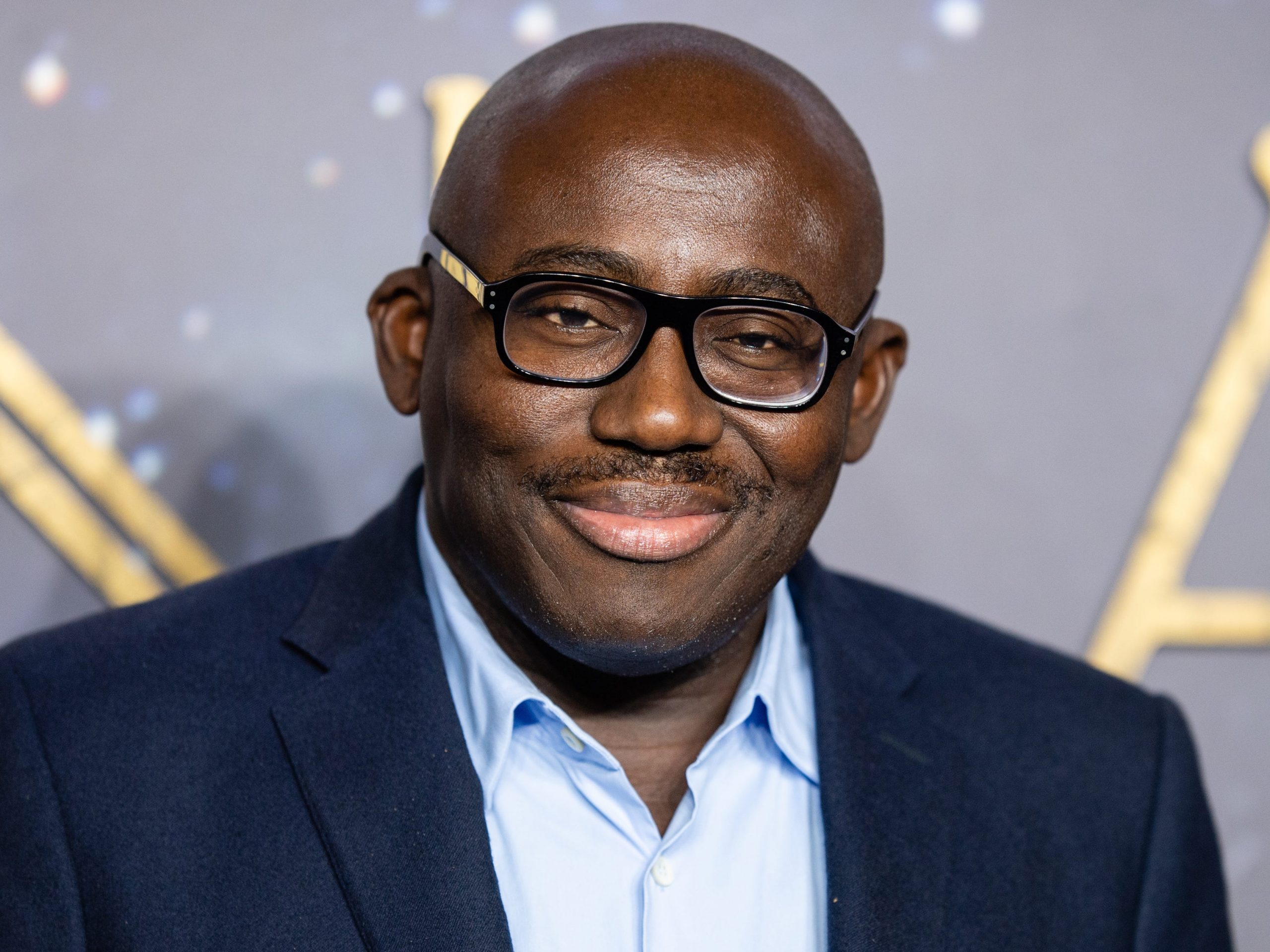 Edward Enninful attends the "The Eternals" UK Premiere at BFI IMAX Waterloo.