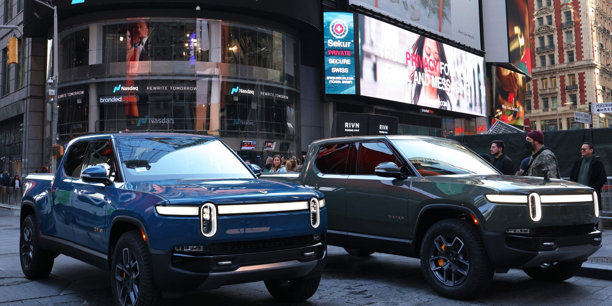 Rivian IPO Nasdaq EV electric vehicles cars