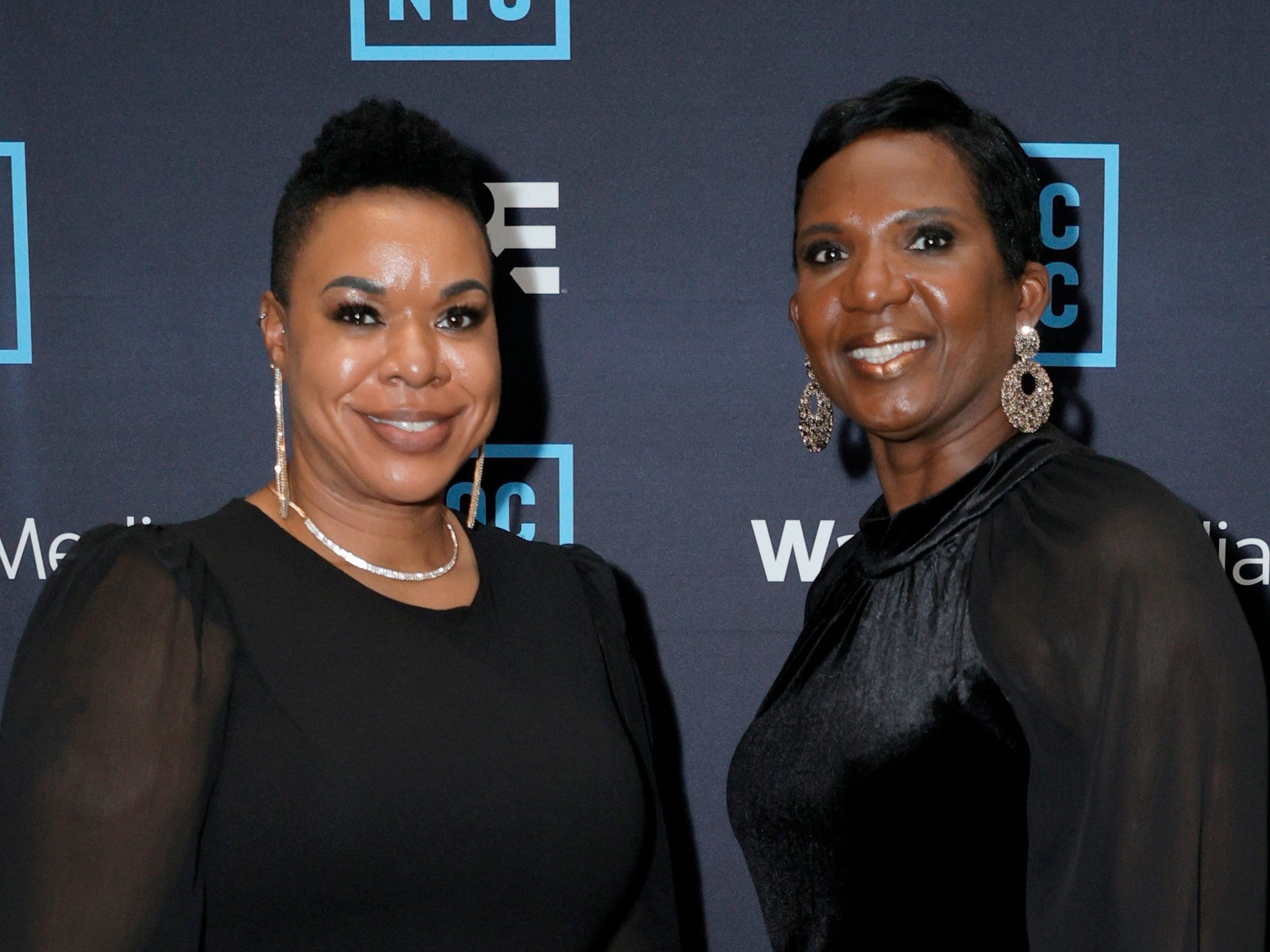 Film subjects and co-founders of Black and Missing Foundation Derrica Wilson and Natalie Wilson attend the World Premiere of The HBO Documentary Series "BLACK AND MISSING" at DOC NYC 2021 at Cinepolis Theater on November 17, 2021 in New York City.