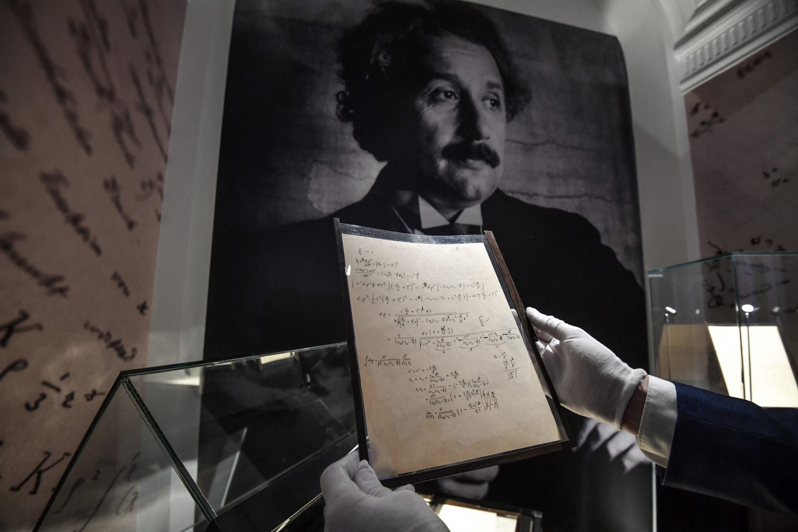 Albert Einstein manuscript theory of relativity, Christie's Paris