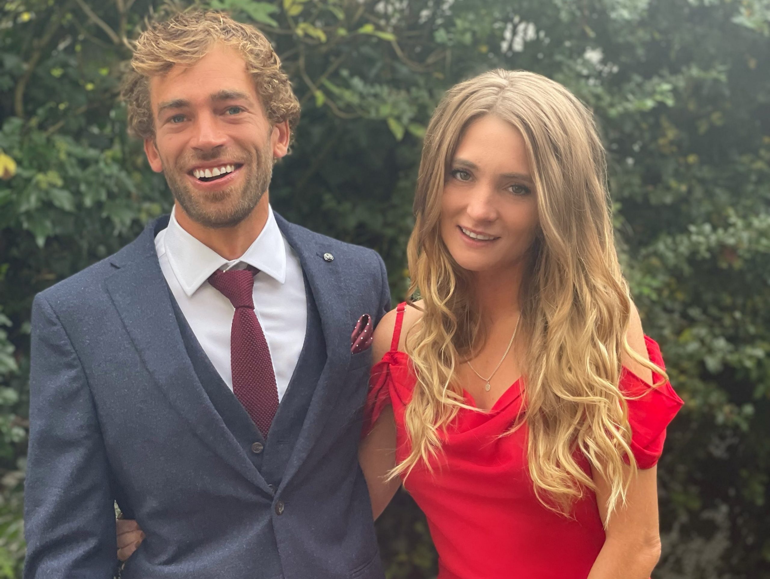 Stephanie Conway and her partner