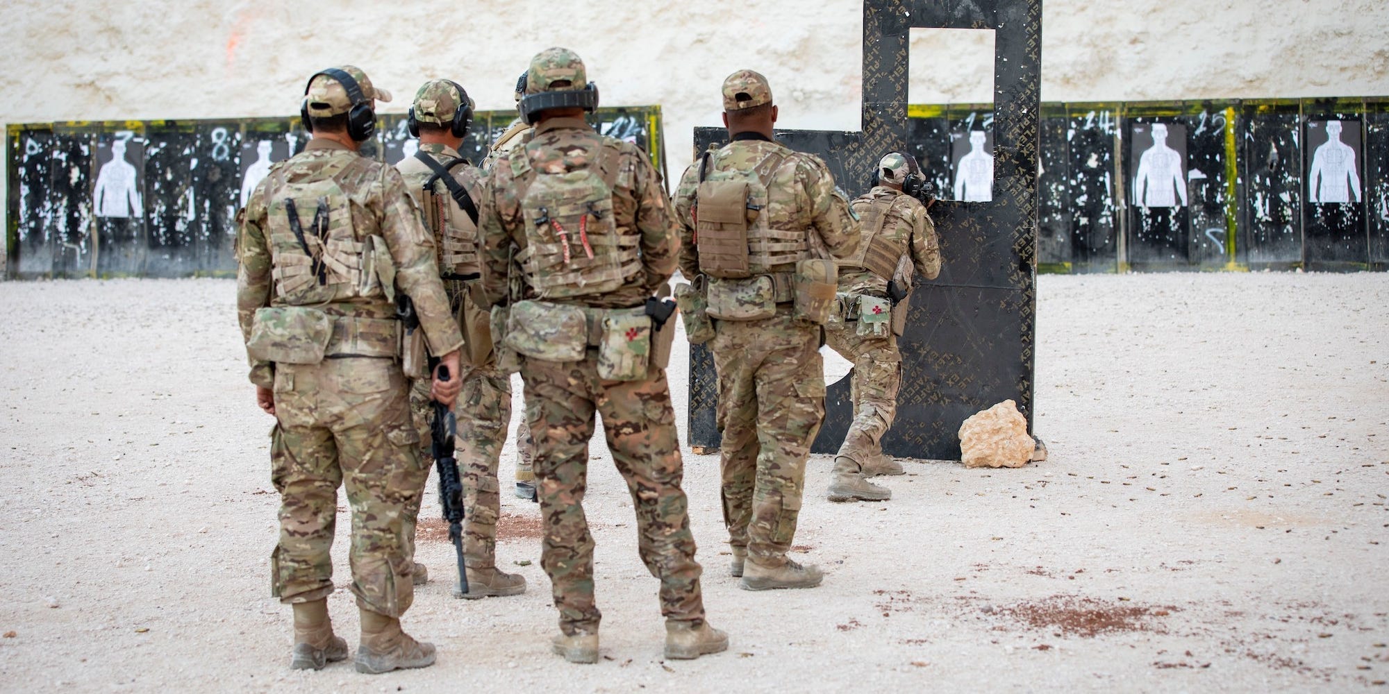 US Army 5th Special Forces Group soldier in Jordan