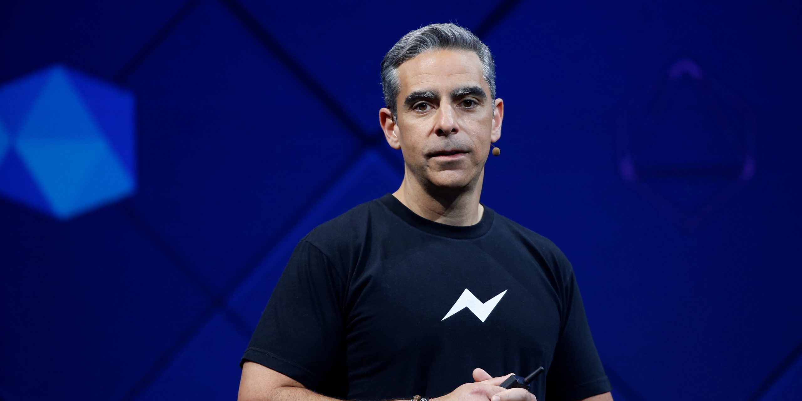 David Marcus of Facebook speaks on stage during the annual Facebook F8 developers conference in San Jose, California, U.S., April 18, 2017.