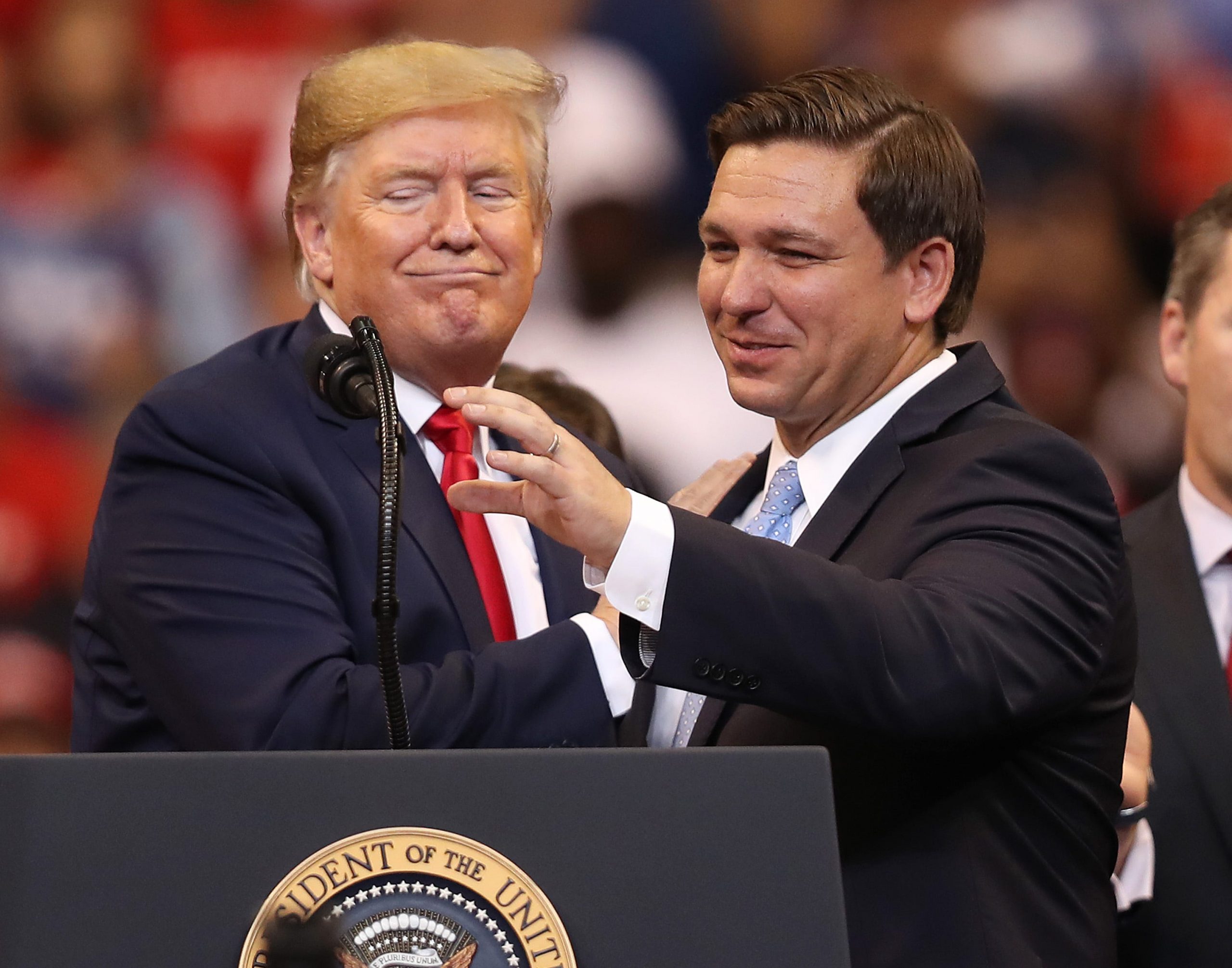 donald trump ron desantis