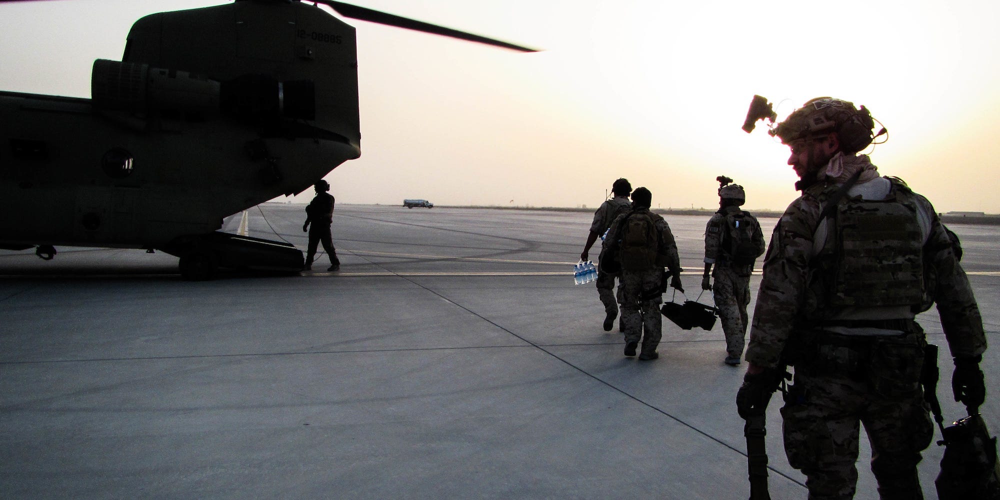 US Special Forces soldiers in Afghanistan