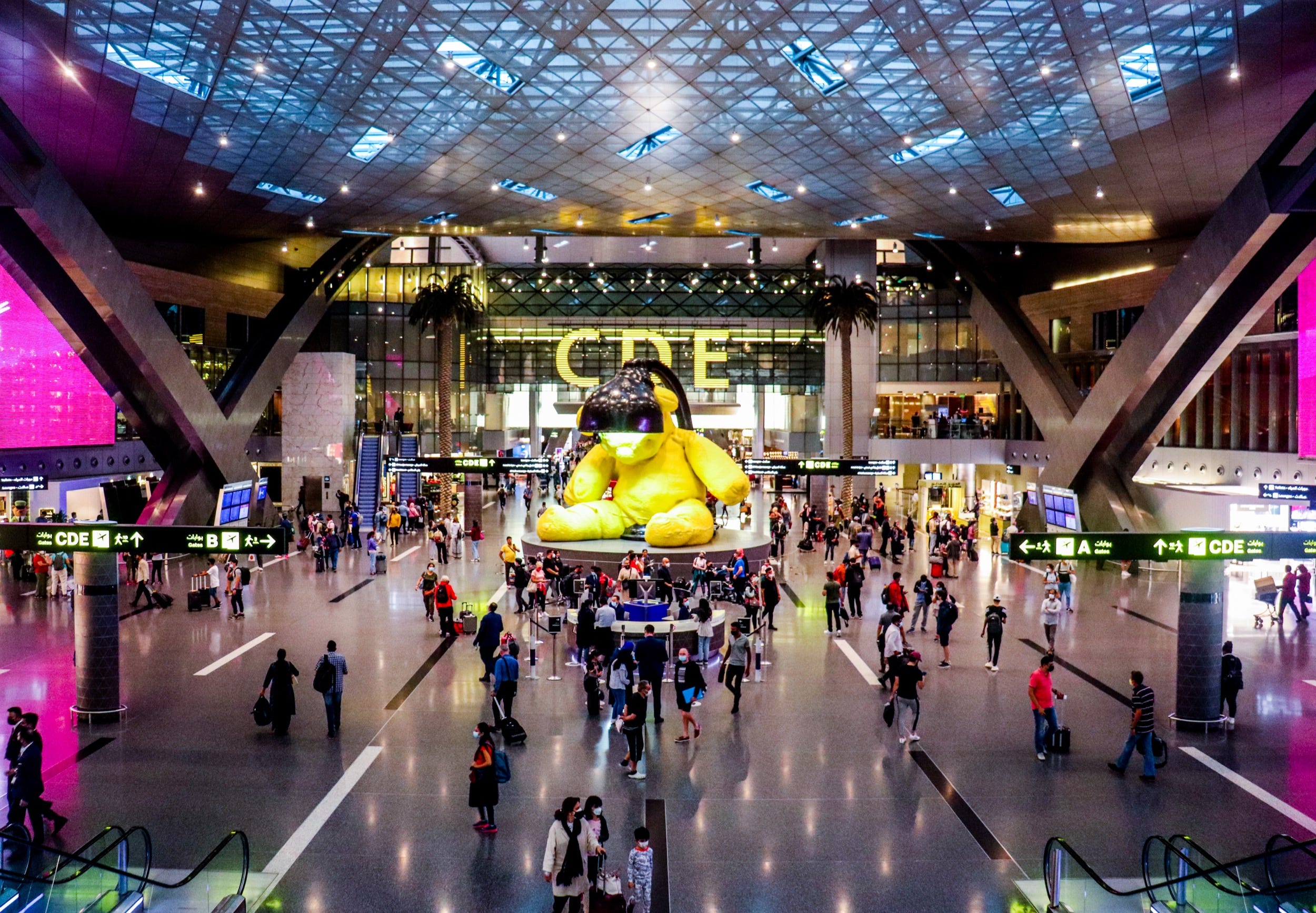 Hamad International Airport in Doha, Qatar — Doha, Qatar Trip 2021